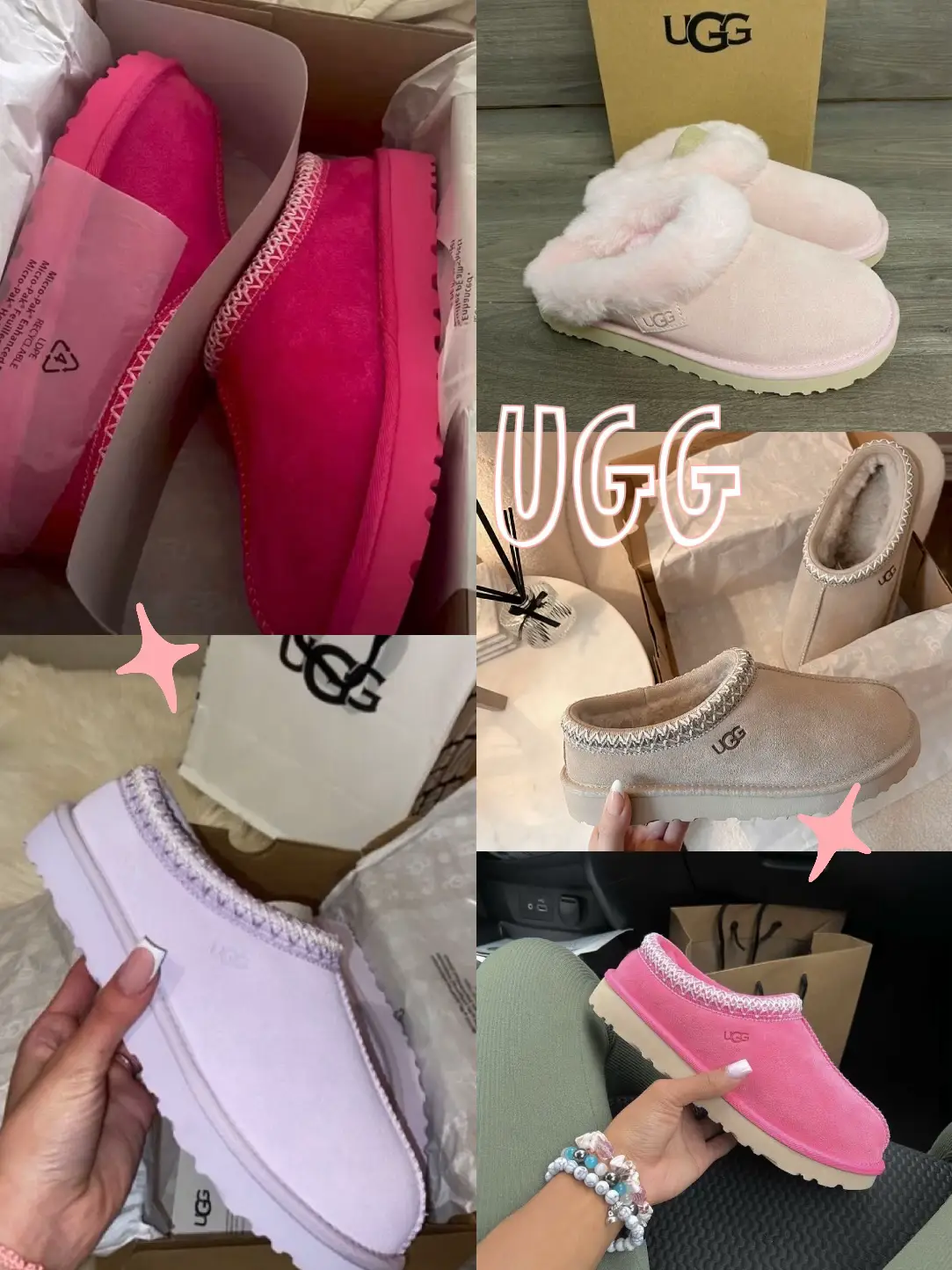 Pink dawn cheap ugg slippers