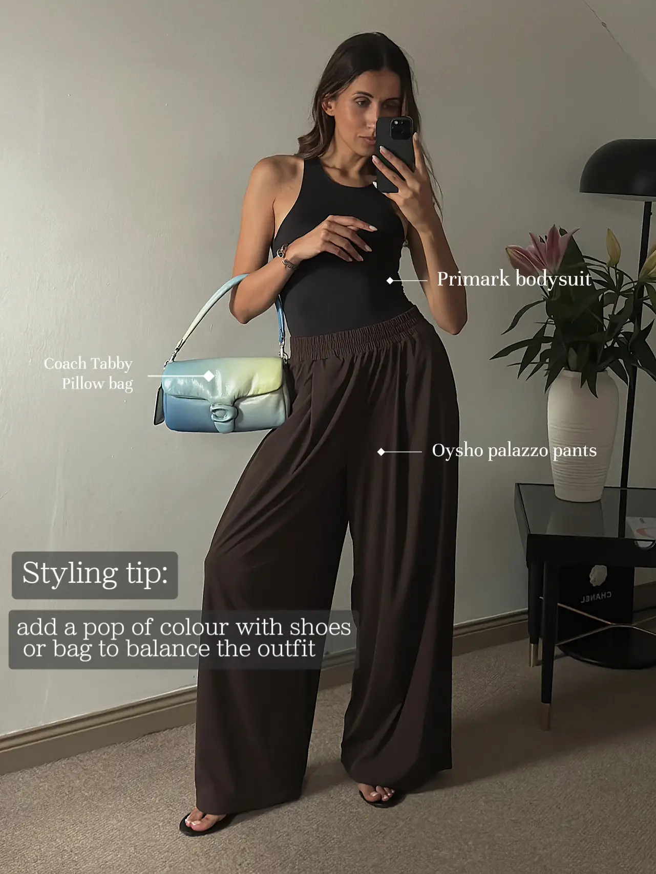 classy palazzo pants outfit ideas - Lemon8 Search