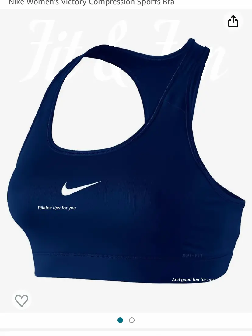 Women's Nike Pro Victory Compression Sports Bra ($30) ❤ liked on