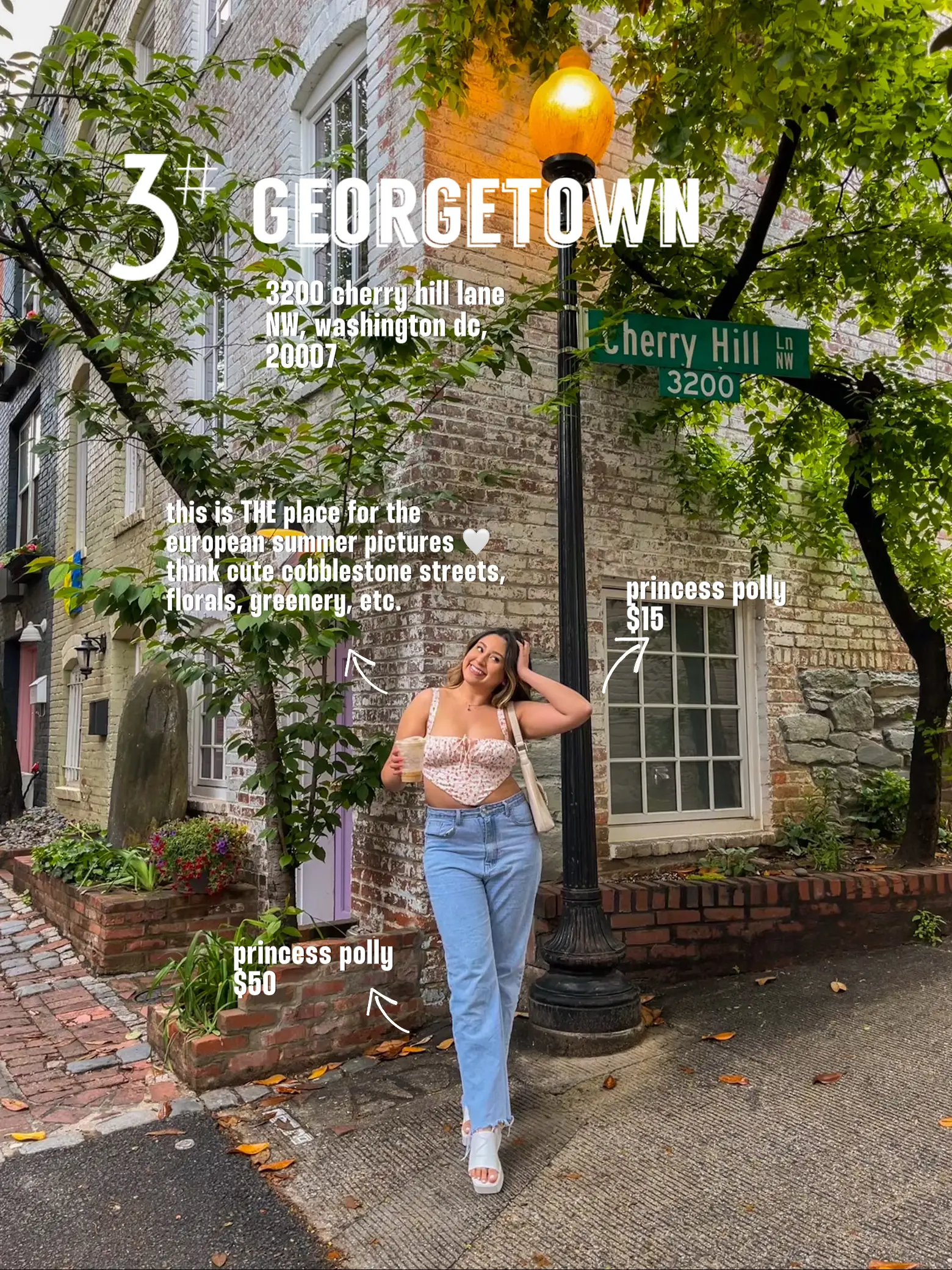 The past few days in Georgetown ✨🤍📸 • • • Summer style, summer