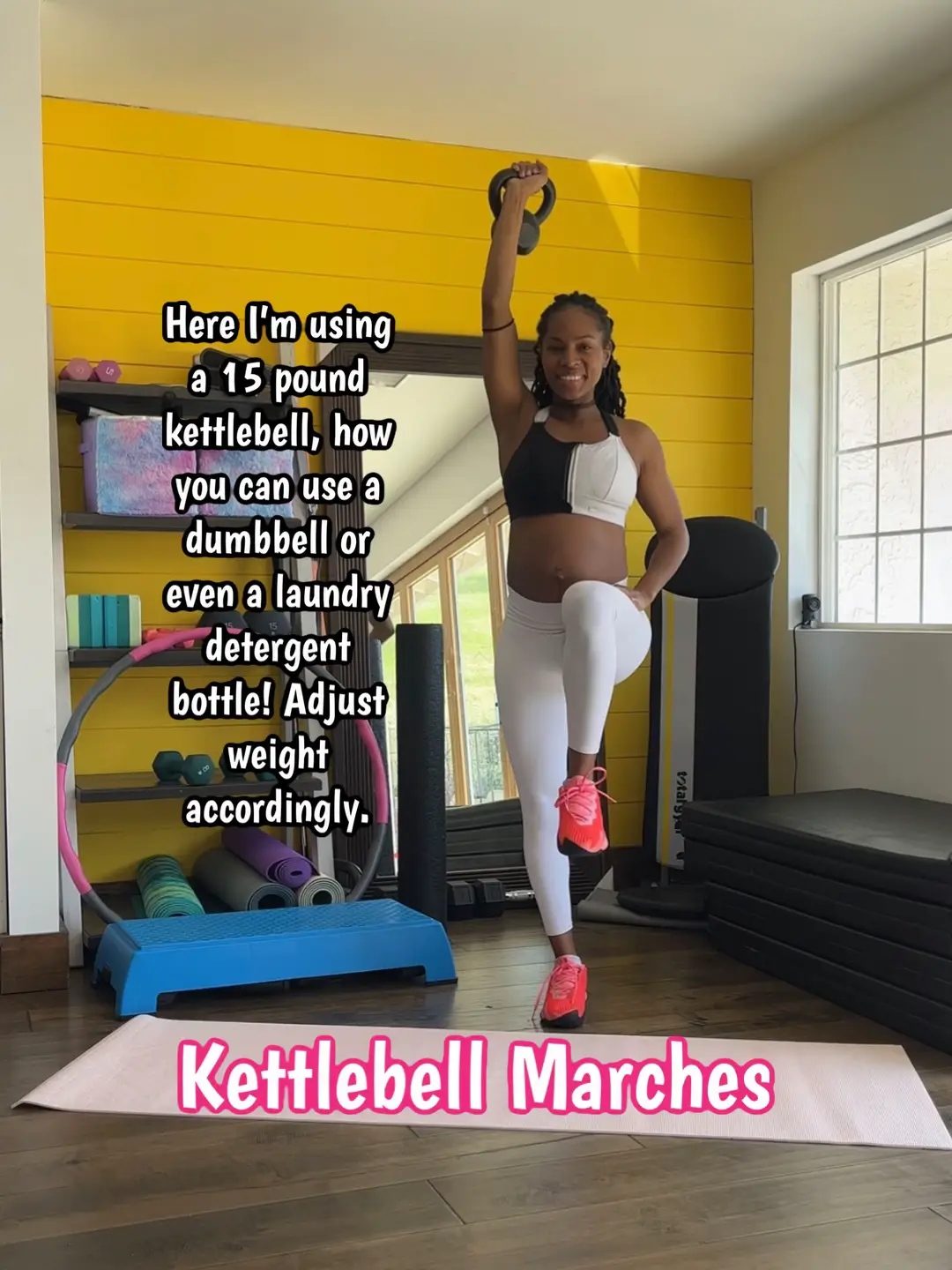 15 lb kettlebell discount workout