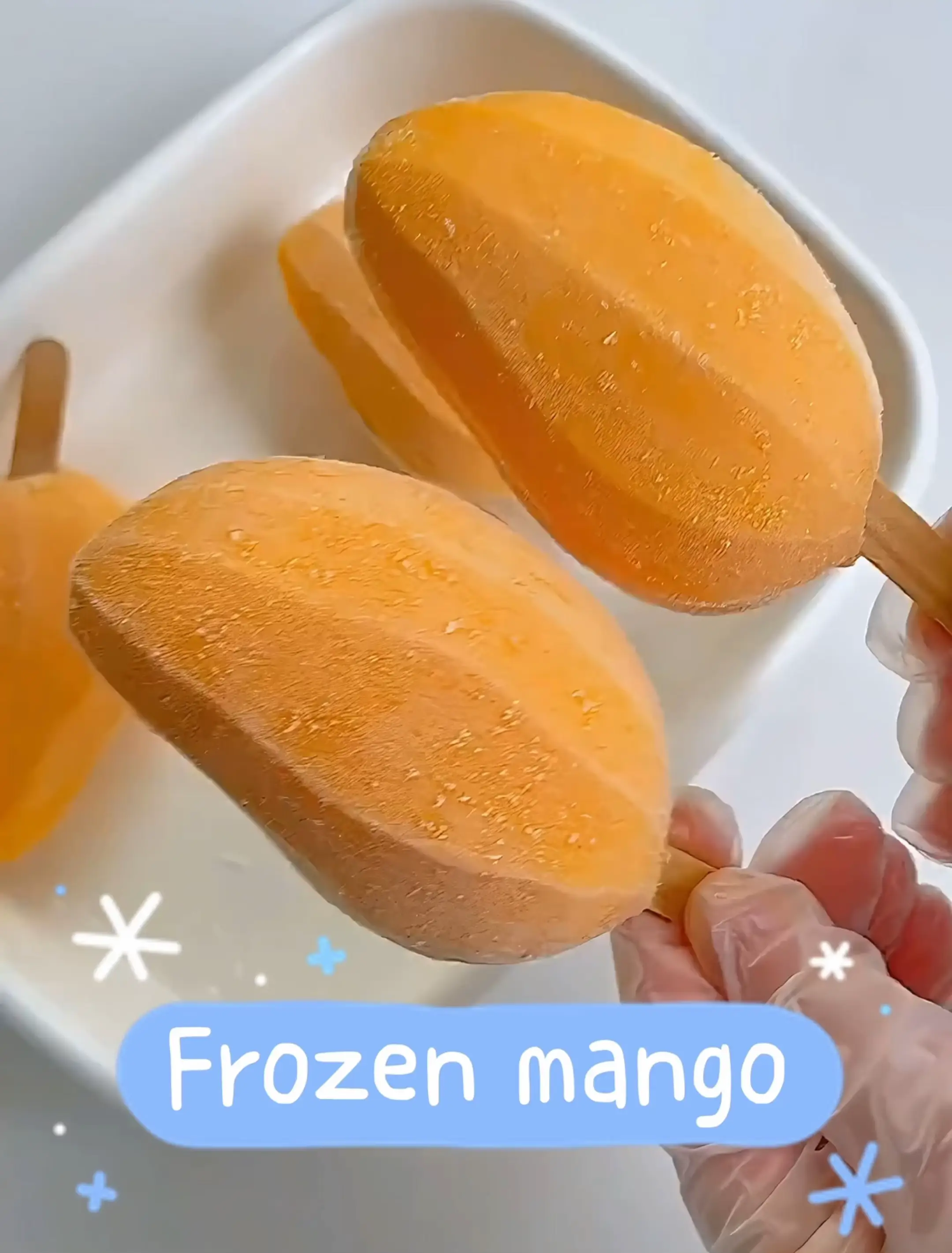 Super delicious frozen <b>mango</b> Video published by Yumfood Lemon8.