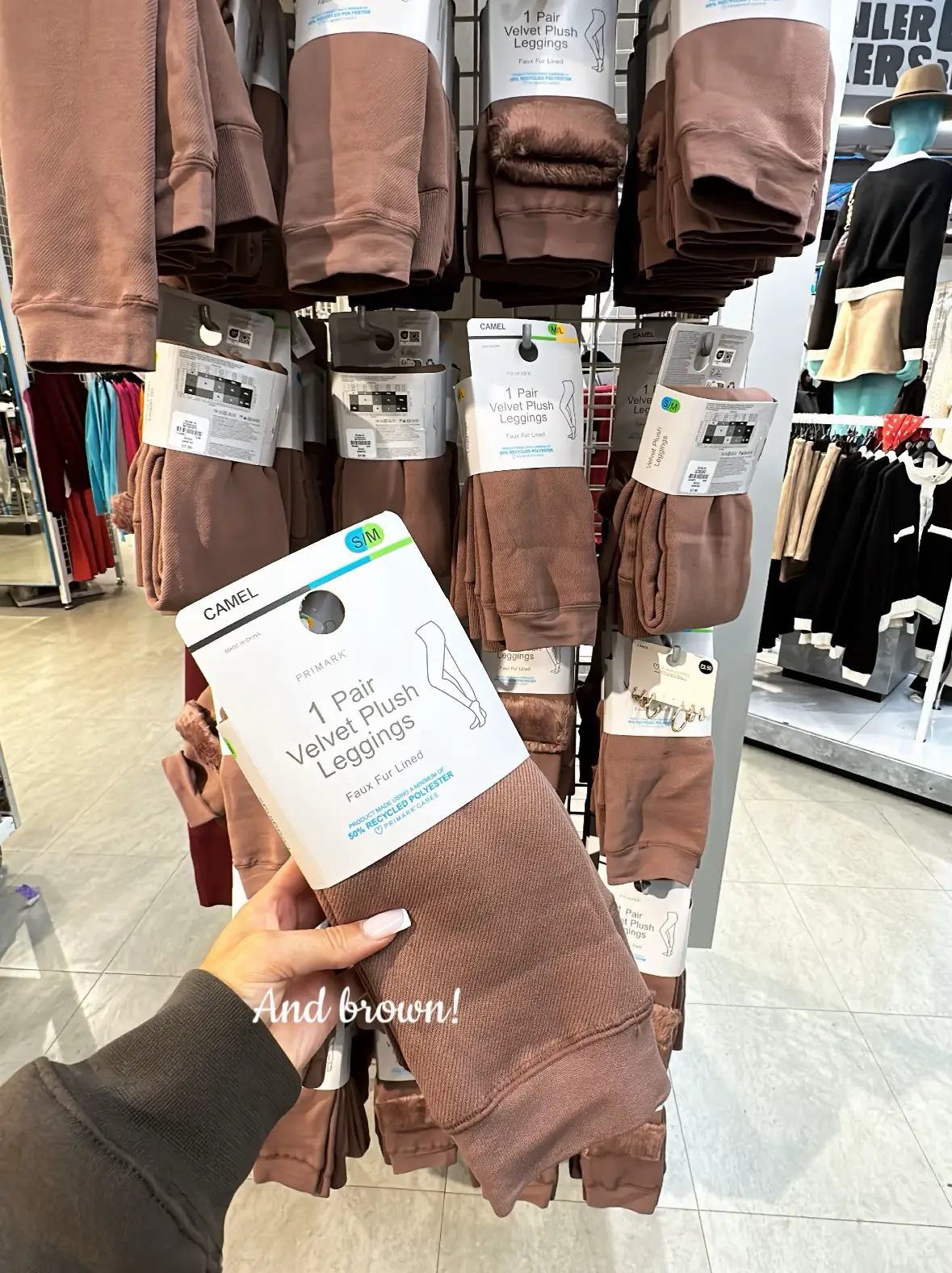 Primark's £7 velvet plush leggings are back in stock - there's loads of new  colours to choose from and 'they're so comfy