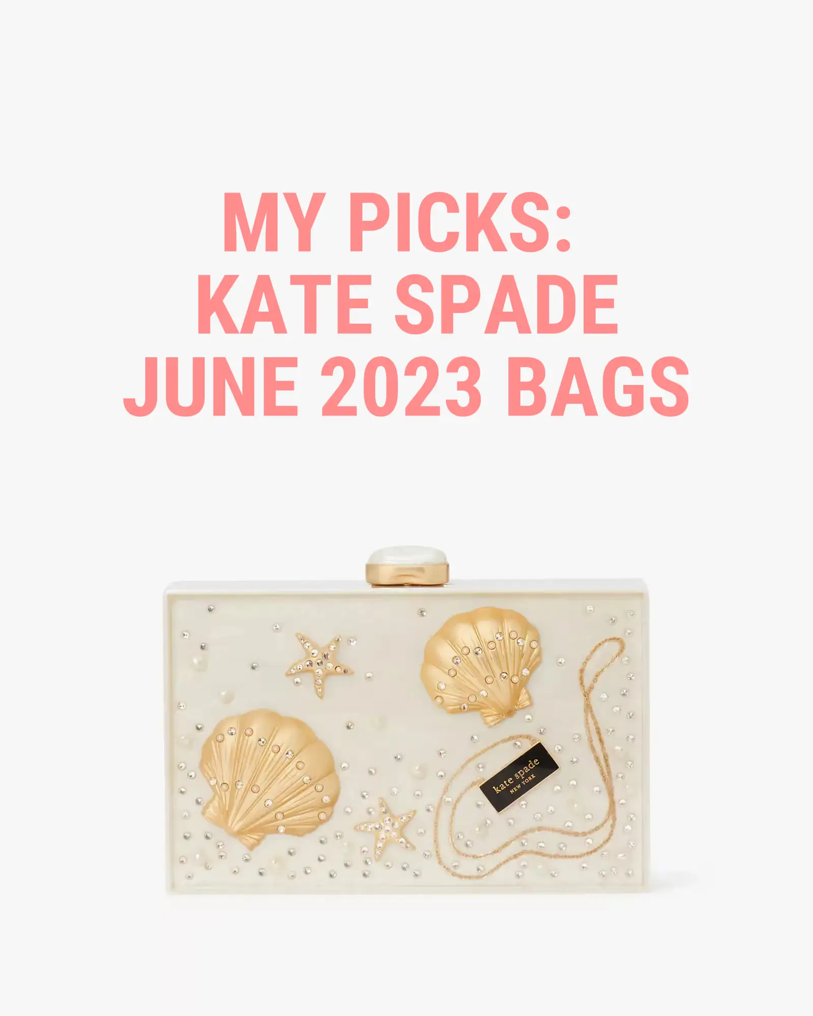 Kate Spade Spade Flower Monogram Reece Small Shoulder Bag, Natural in 2023