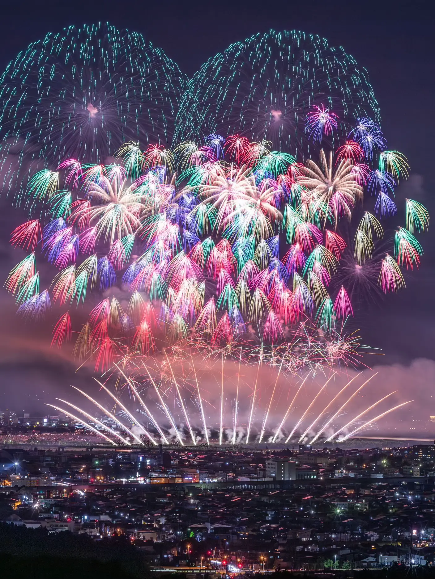 日本一の花火大会長岡まつり大花火大会 撮影スポット🎆   が