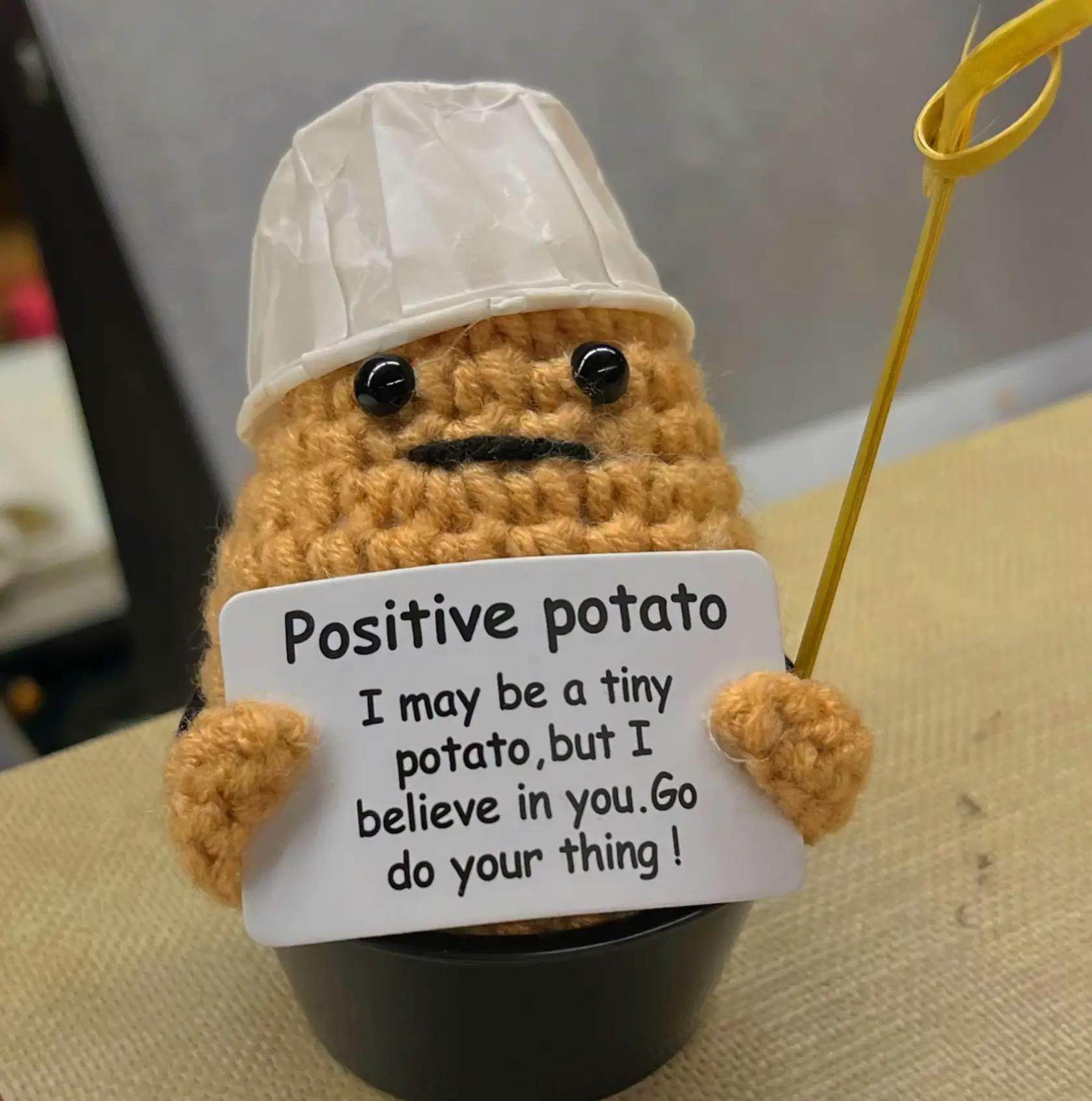 Positive Potato, Gallery posted by cozycatcrochet