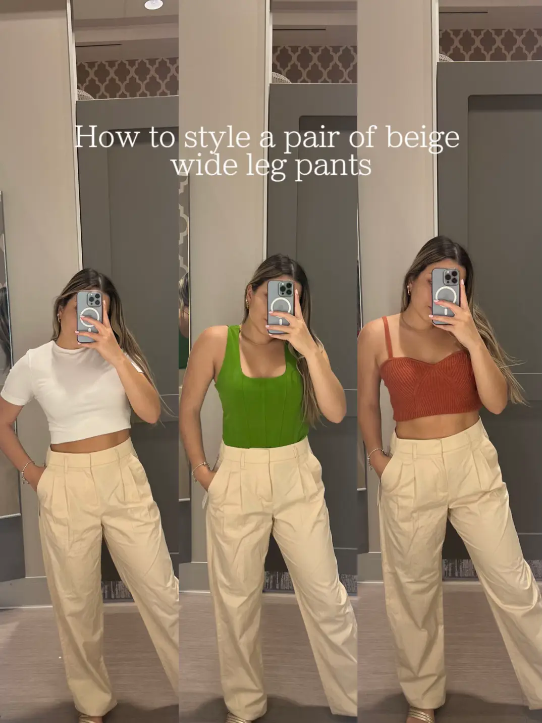 Style these beige pants with me🤍, Gallery posted by Miurica Duarte