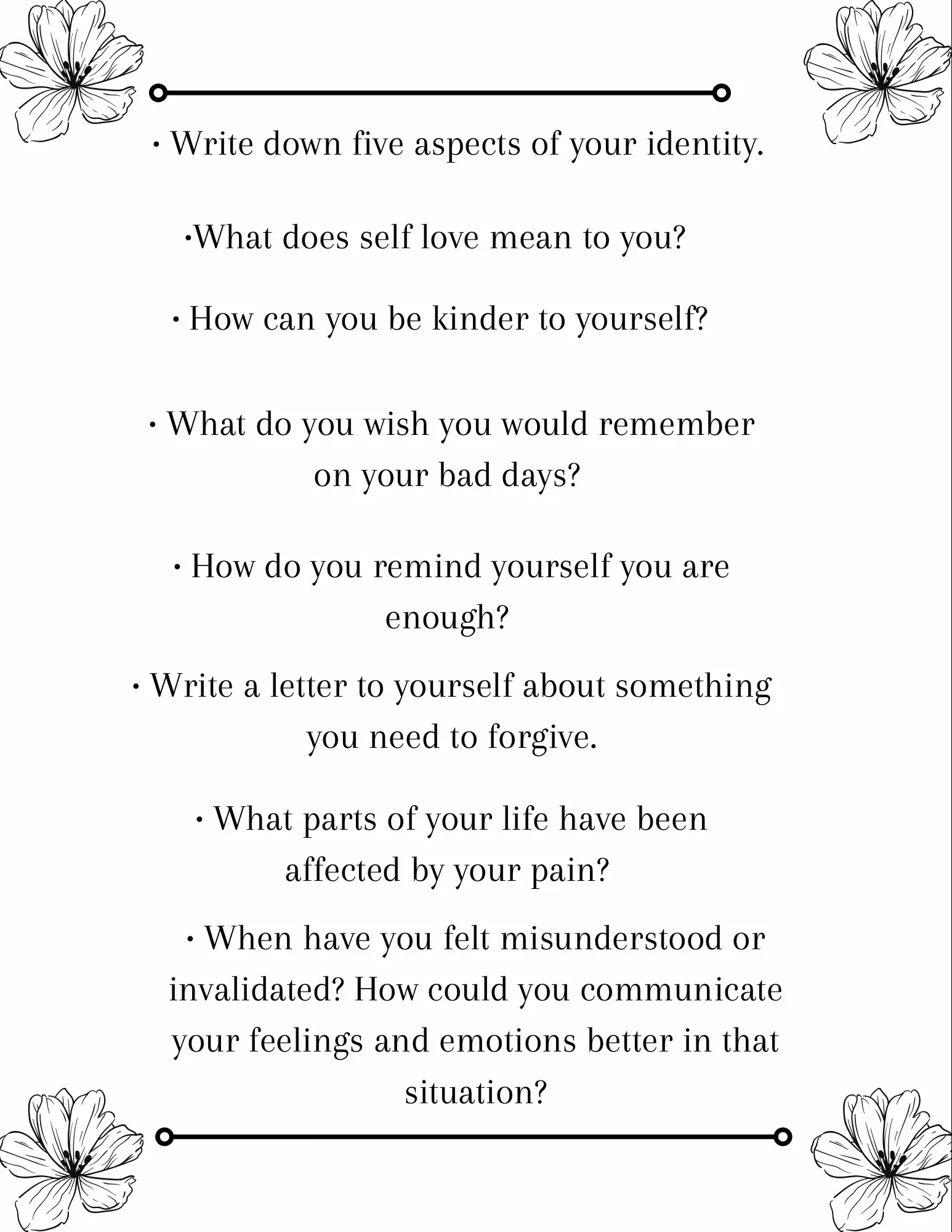 Journal Prompts for Reflecting on Relationships 💕