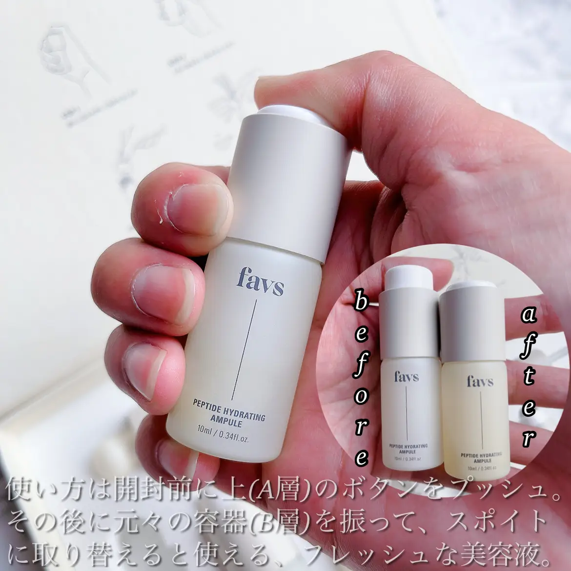 Serum that can be used safely even on sensitive skin / | Gallery