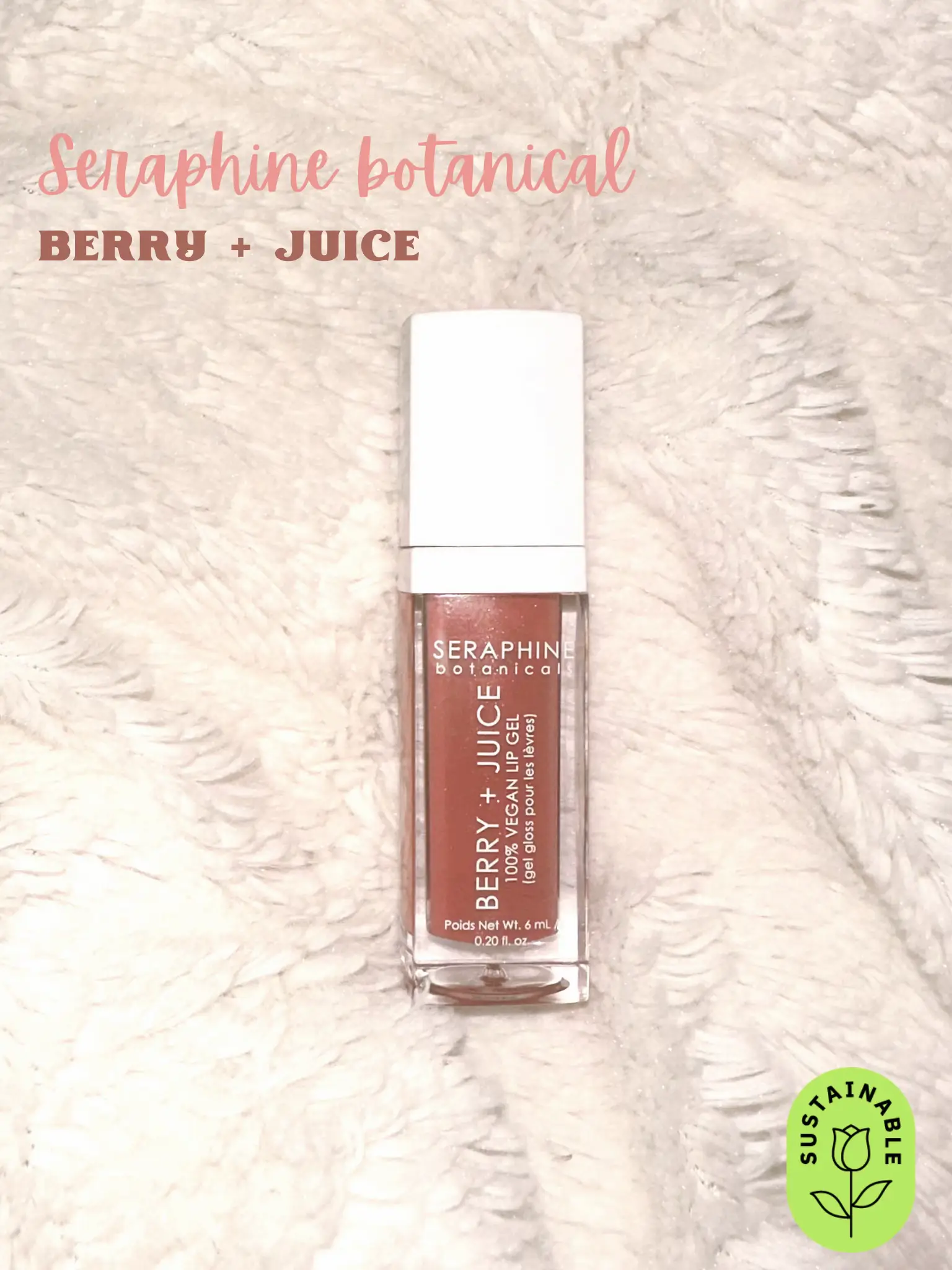 Berry + Juice - 100% Vegan Lip Gel – Seraphine Botanicals