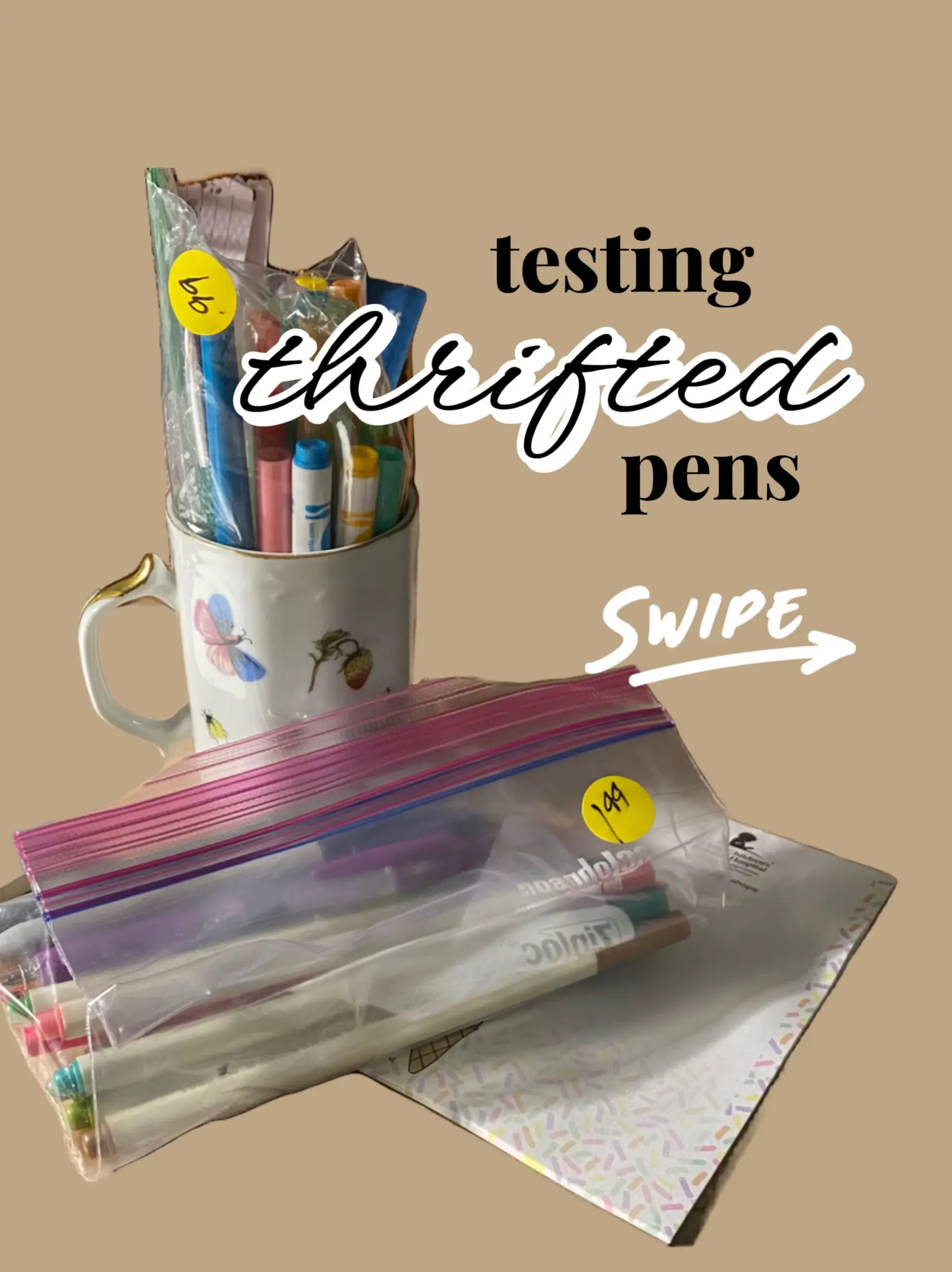 testing & rating thrifted pens, Gallery posted by Savannah Morris