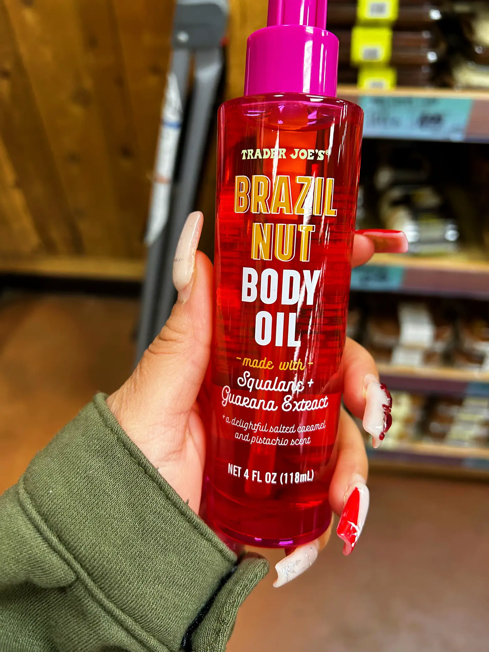 Trader Joe's Brazil Nut Body Wash, Coconut Oil + Shea Butter, 16 fl oz/473  mL Ingredients and Reviews