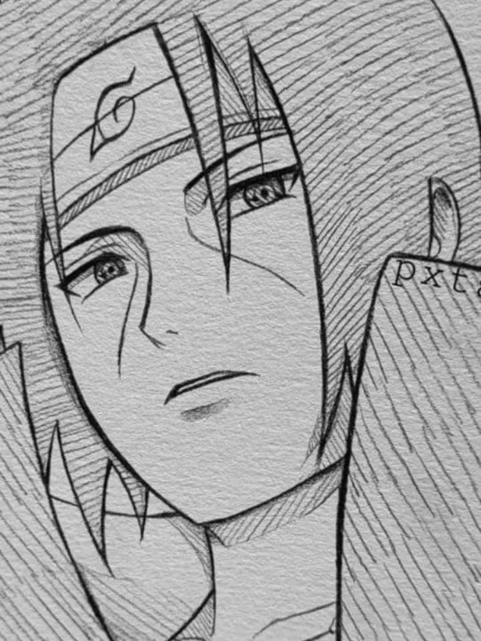 How to Draw Itachi - Easy Drawing Art