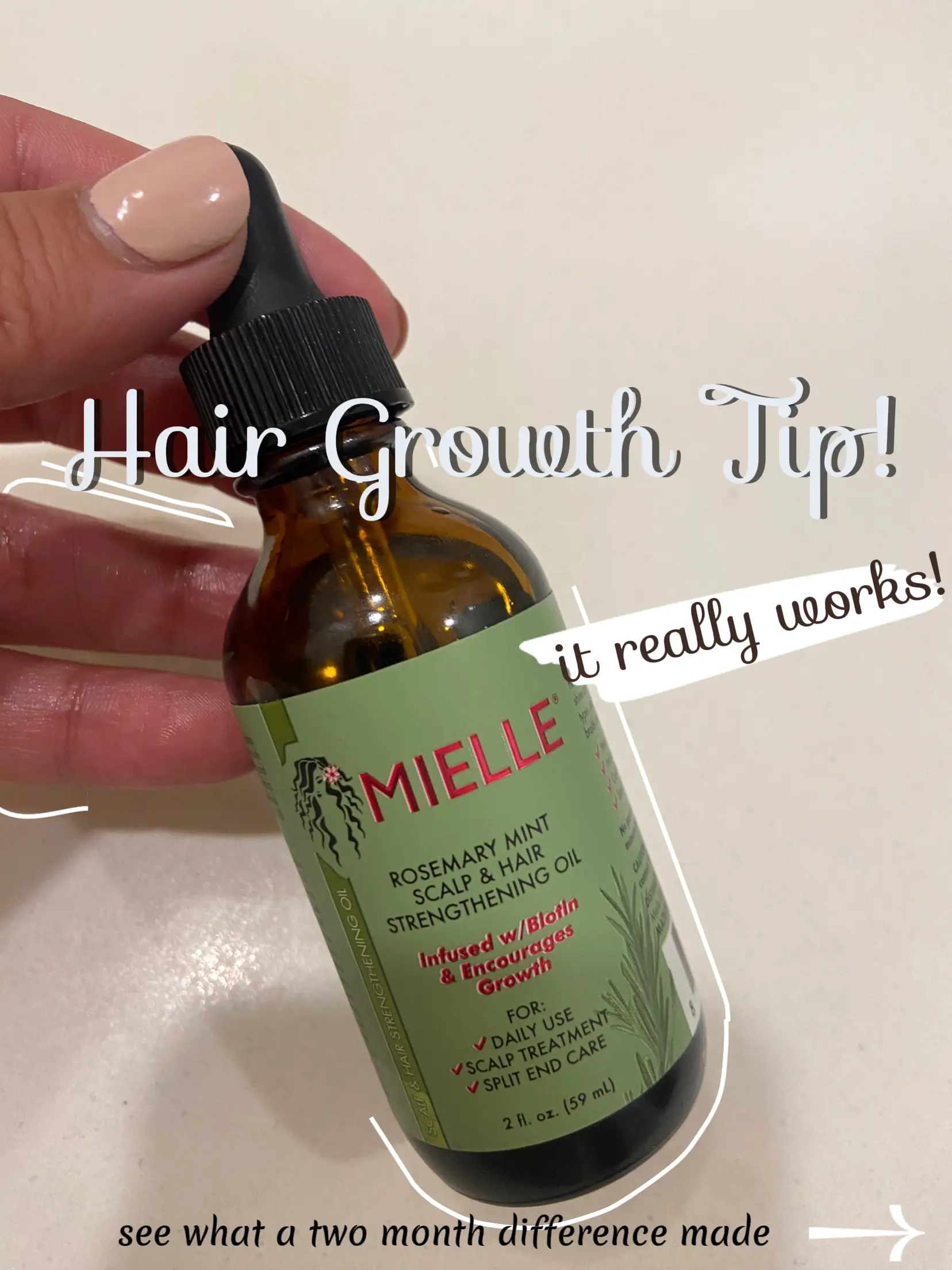 Mielle Organics Rosemary Mint Growth Oil 2 oz (Pack of 2),and Strengthening  Hair Masque 12 oz,Sulfate and Paraben Free,For daily haircare and scalp  treatments