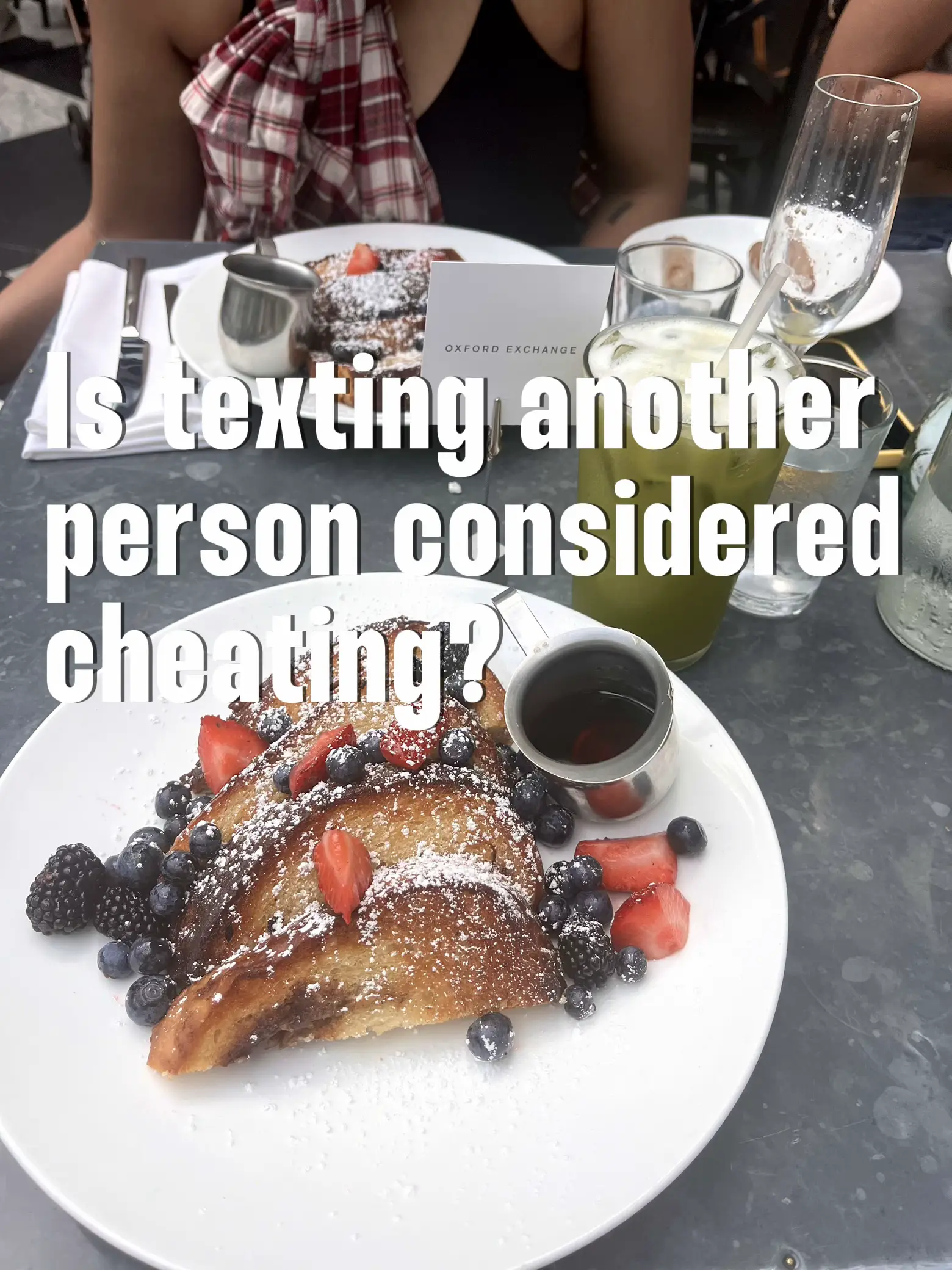 Is texting another person considered cheating? | Gallery posted by Niya |  Lemon8