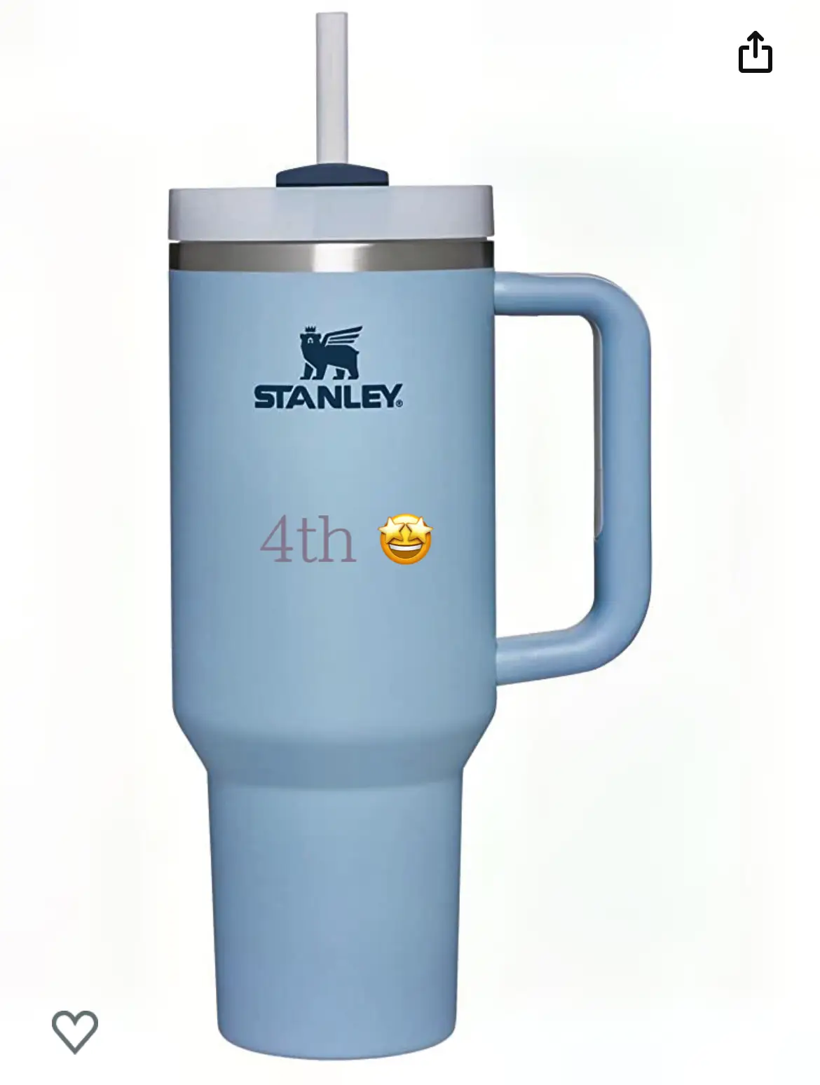 When I got this baby blue #stanley, I *knew* I had to make something w, Stanley  Cups