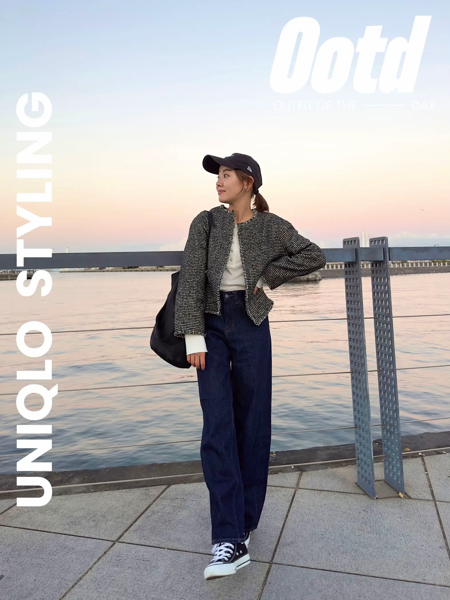 UNIQLO購入品 】ツイードジャケットコーデ | YumiCa /152cmが投稿した