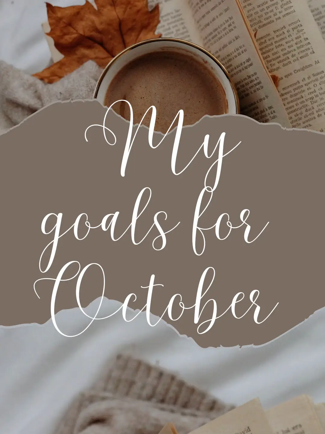 October Goals 🍁👻🧡 | แกลเลอรีที่โพสต์โดย Cheyenne | Lemon8