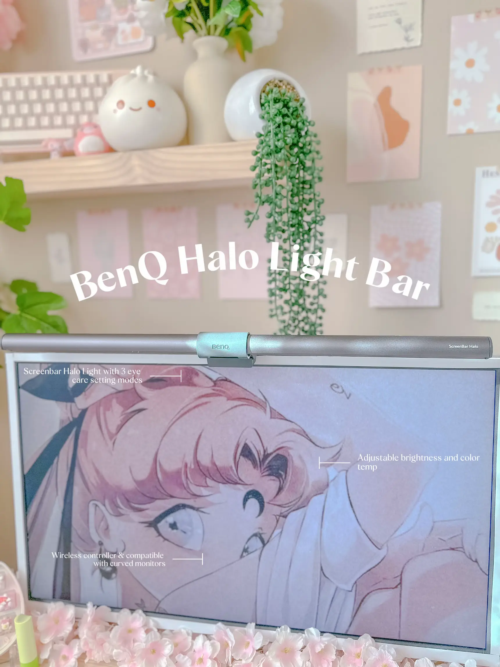 BenQ Screen Bar Halo Review - My New Favorite Monitor Light! 