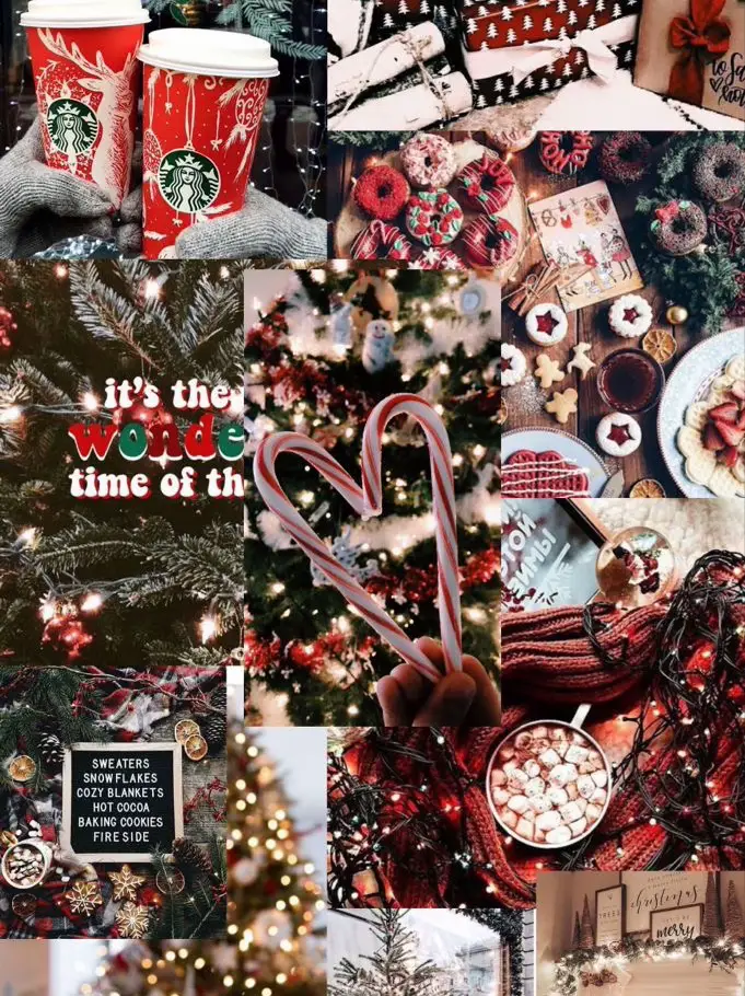 Preppy Christmas wallpaper, Gallery posted by Addy✨🎄🎅