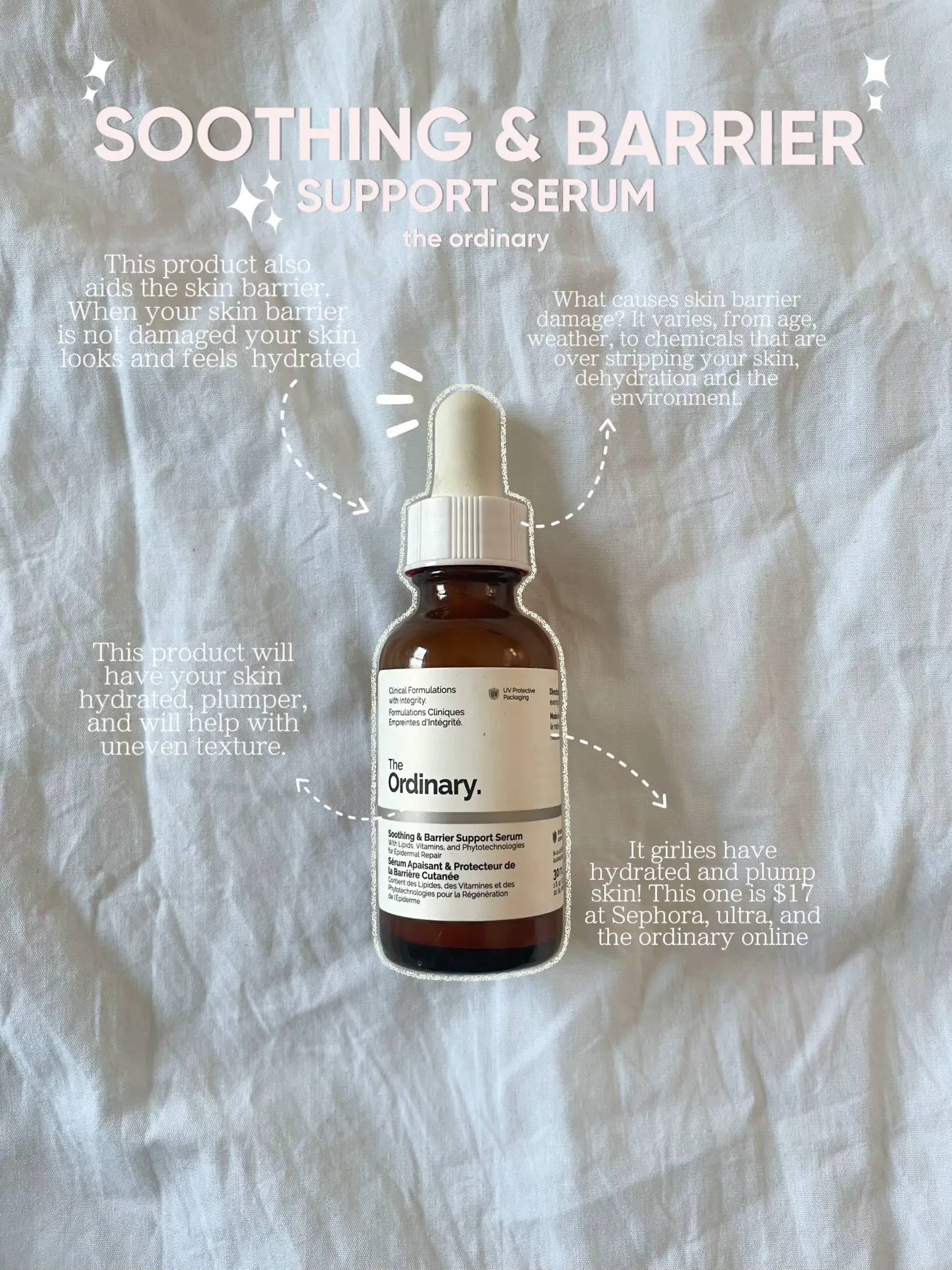The Ordinary - Soothing & Barrier Support Serum Sérum Reparador