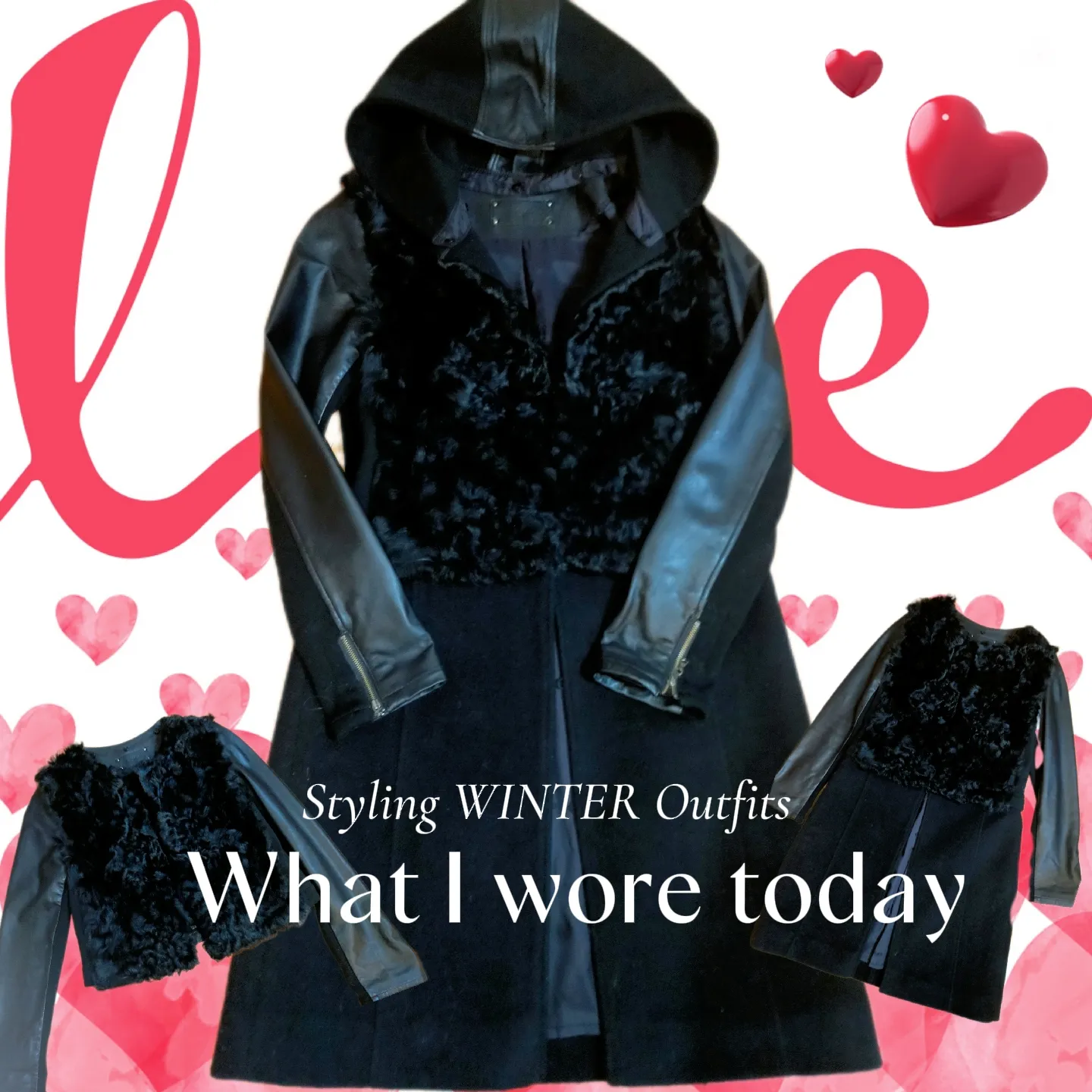 tomo♡様 yori てひどい もふボアコート もこもこロングジレ 