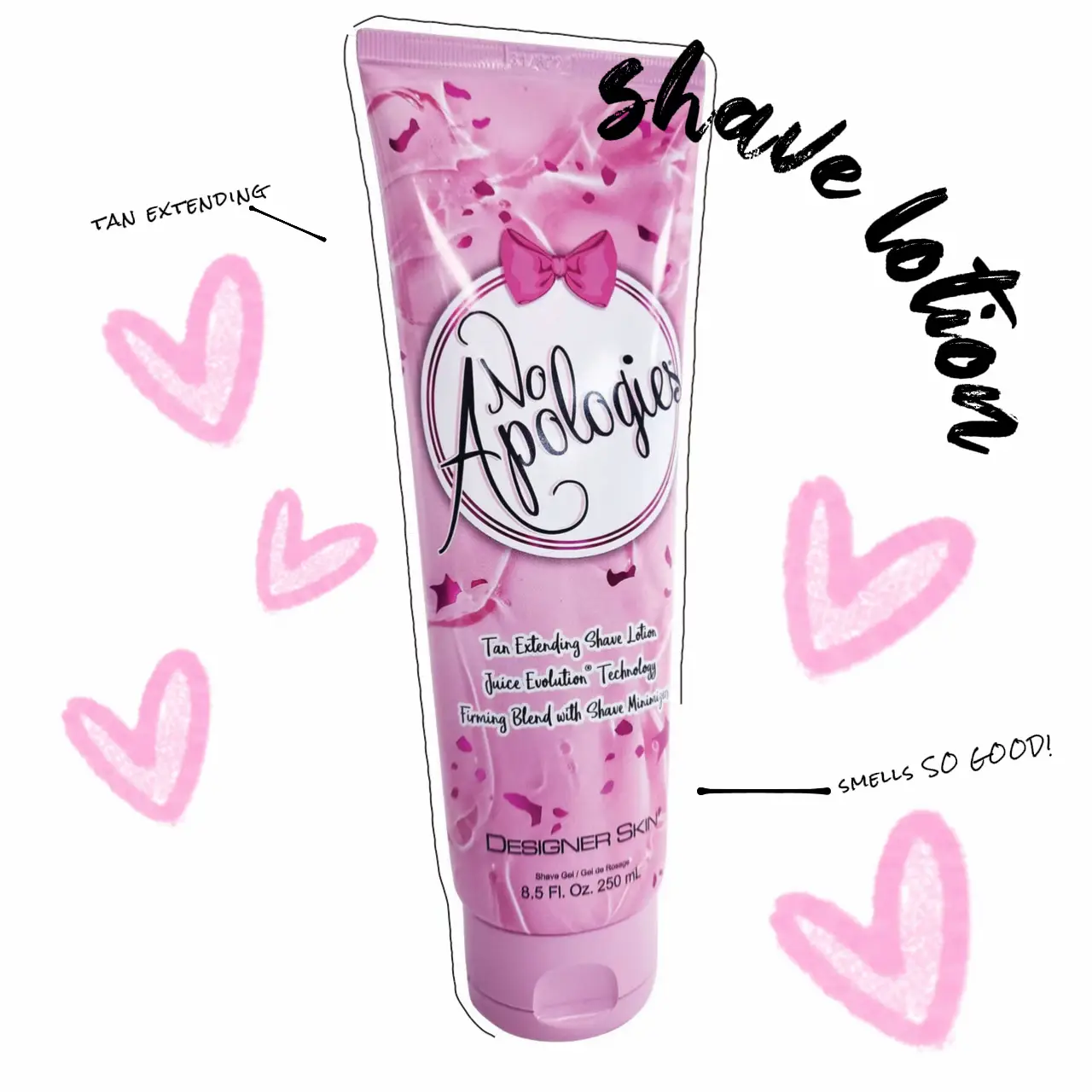 Deveted creations Yes Way Rosé Tanning lotion : : Beauty &  Personal Care