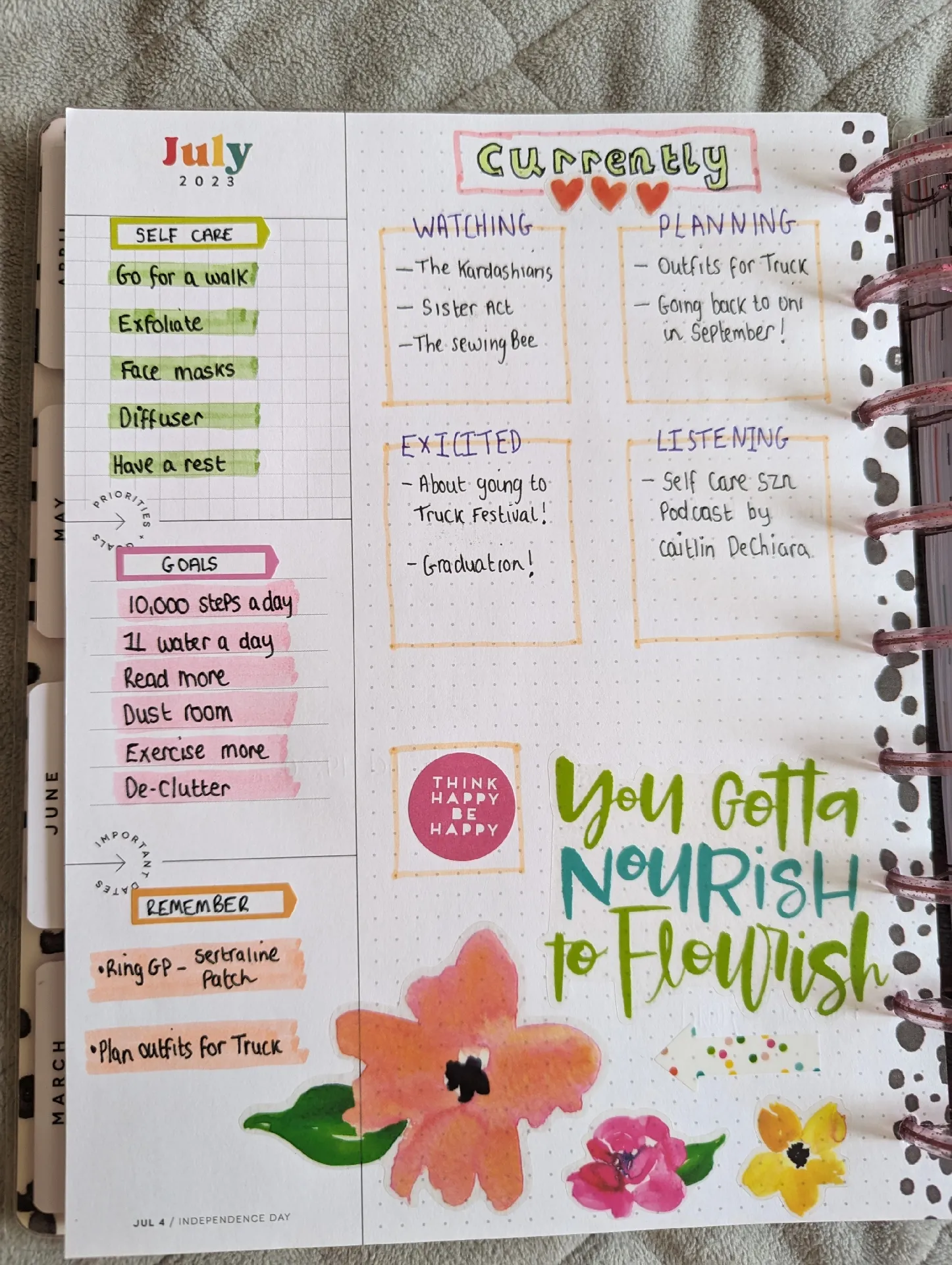 Happy Planner, Disney Cute Celebration, Weekly/Monthly Teacher Planner, 10  x 12, Jul 2023 - Jun 2024 