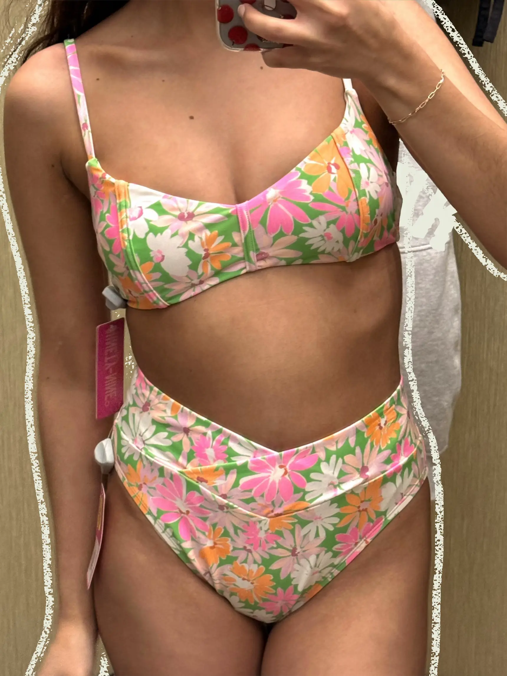 amanda marshall, had to share ✌🏻new bikinis because right now all tops &&  bottoms are on sale for $20!! both run true to size (wearing xs).  #swimsuit