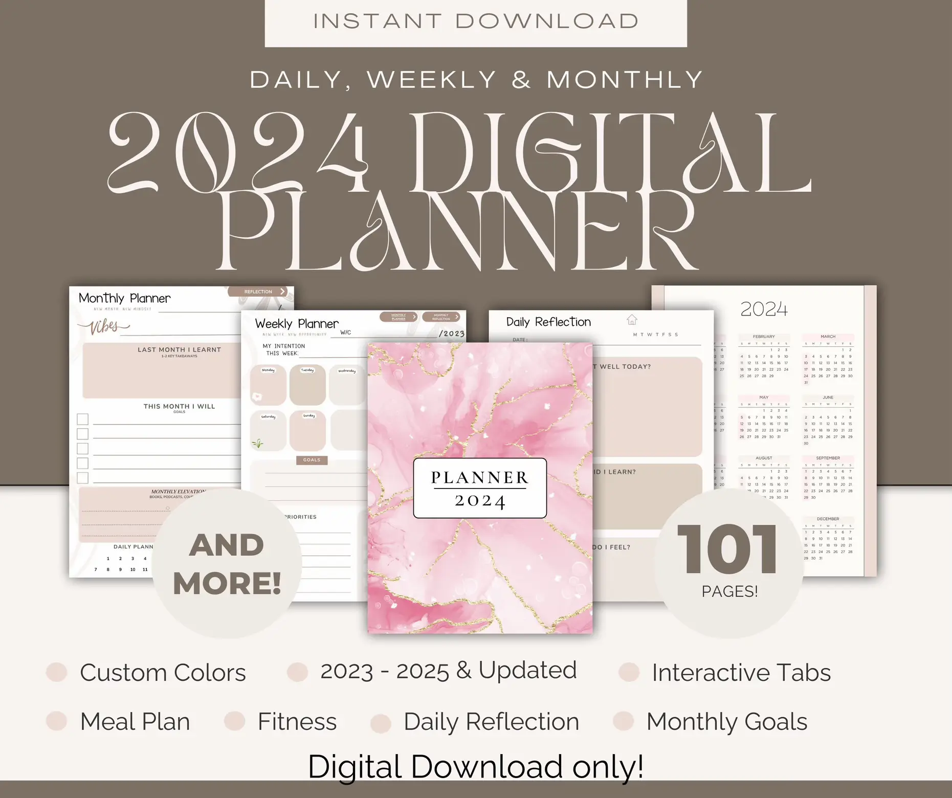 2024 iPad Daily Planner – The Dailee