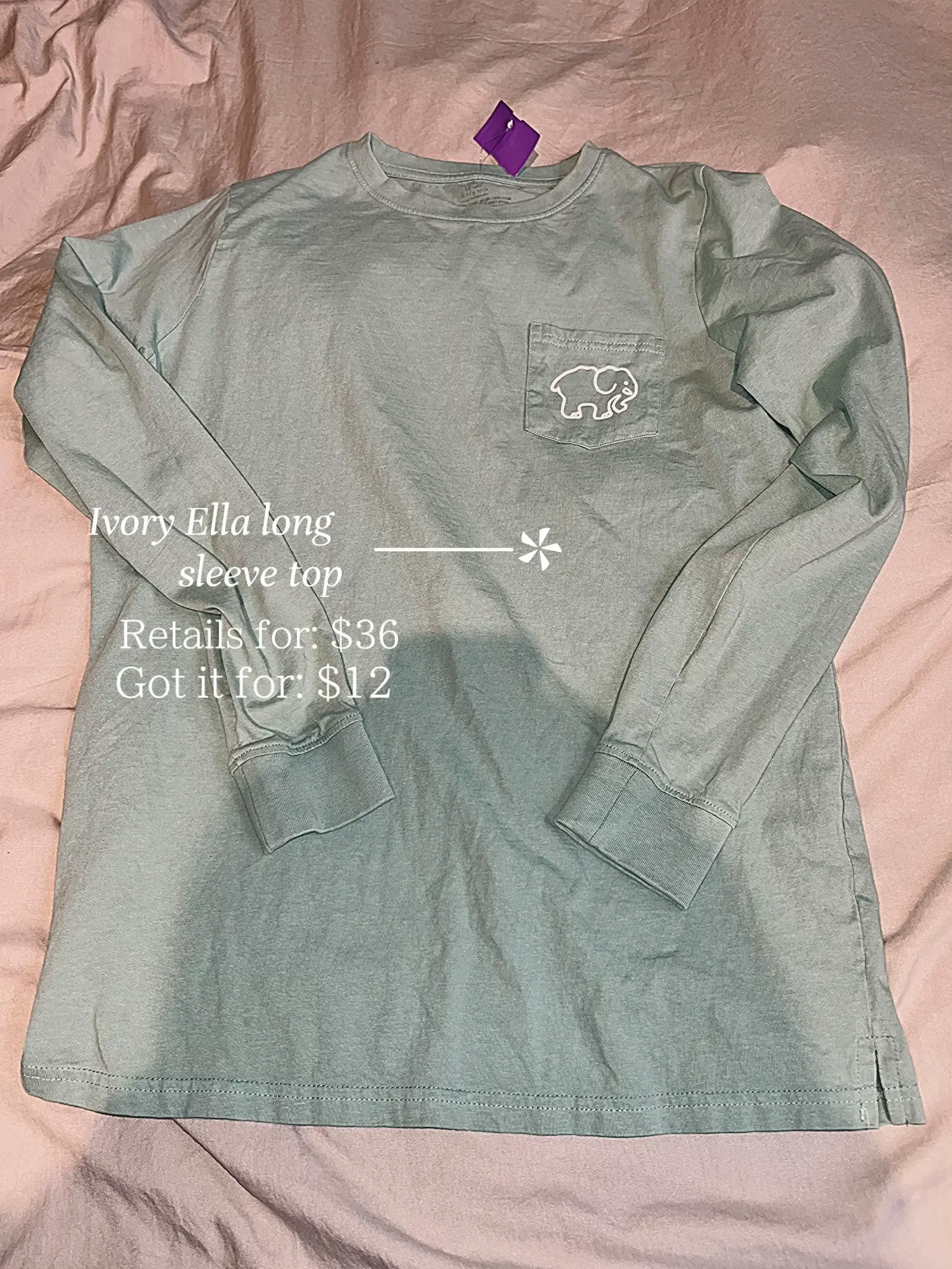 Glacier Reflections Unisex Long Sleeve T-Shirt – Ivory Ella