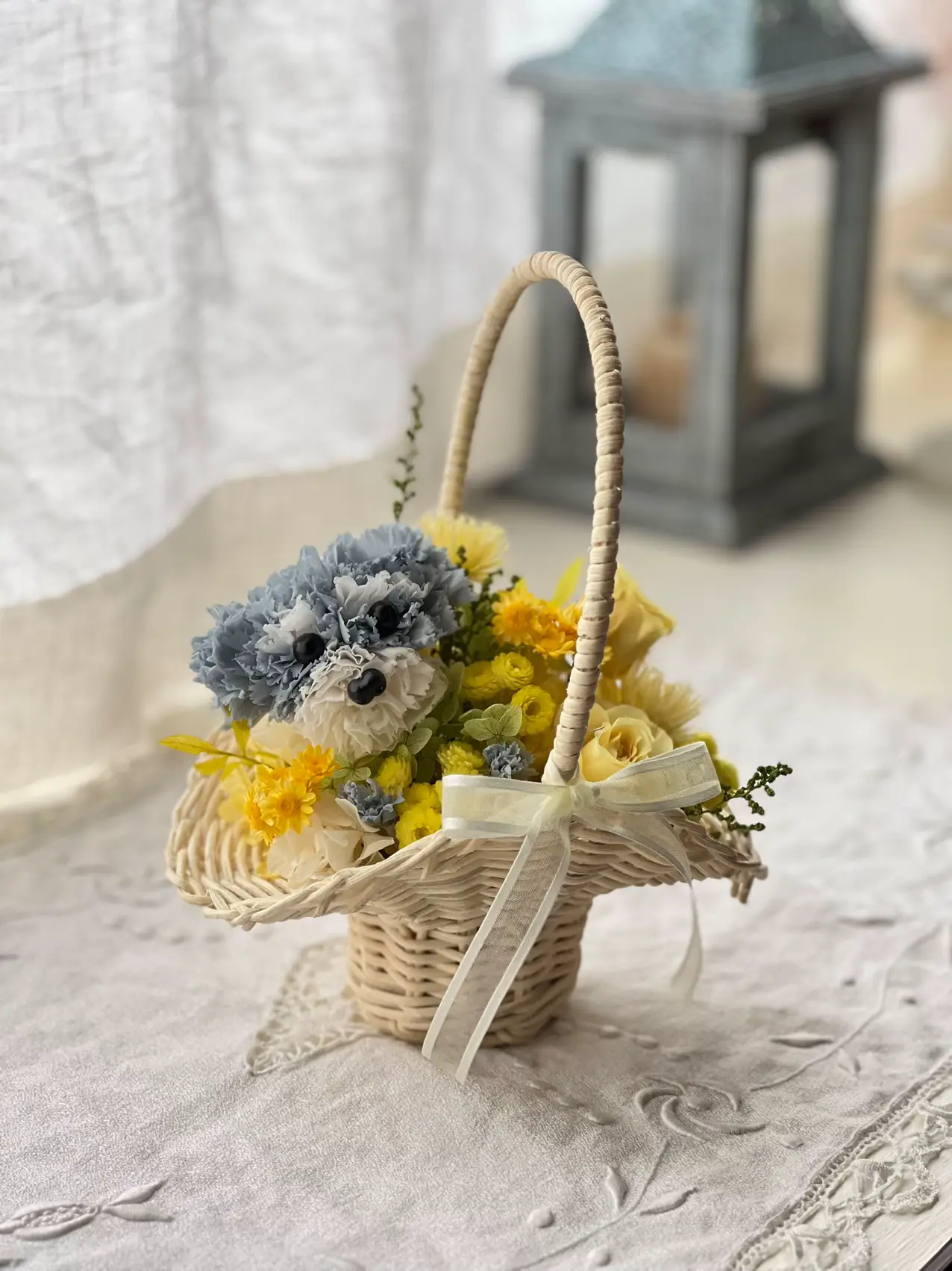 rara〜 ナッちゃん様専用 ダックス 花かご