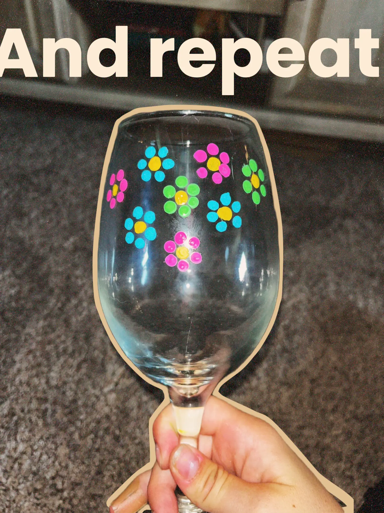 Stemless Cute Wine Glass - My Favorite Child Gave Me This Glass - Unique  and Fun Gift Idea
