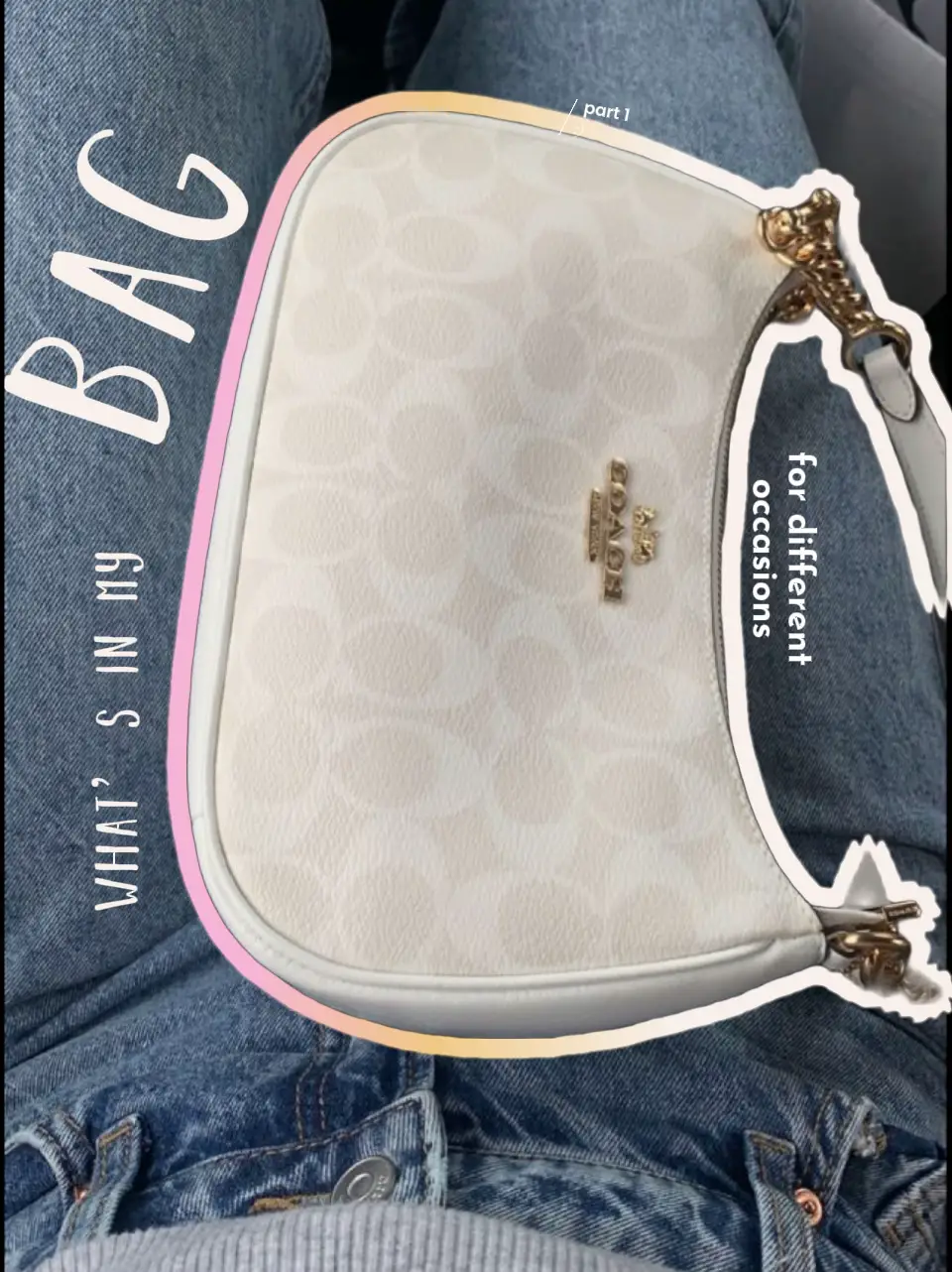 Reply to @ashleymae1992 what's in my bag 💁🏻‍♀️💗 #FindYourEdge#luxu, louis  vuitton handbag