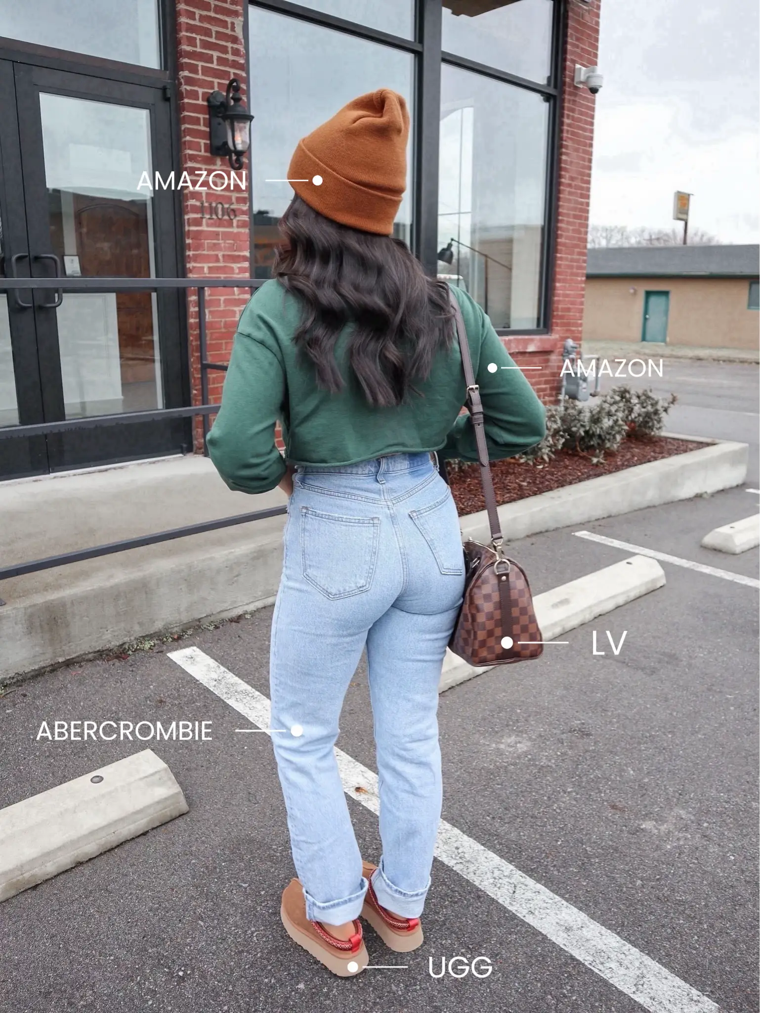 abercrombie and fitch 80s mom jeans｜TikTok Search