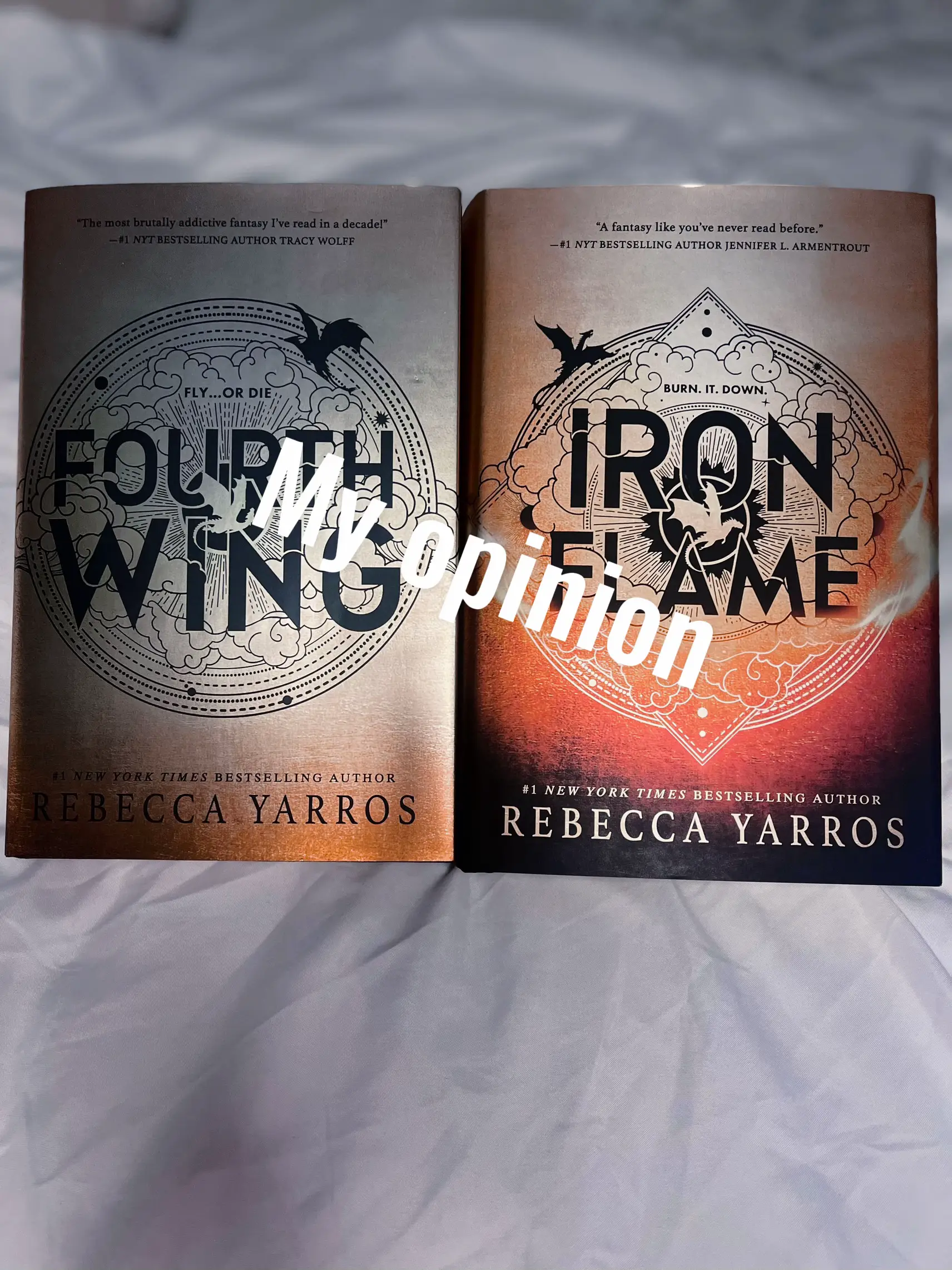 Reading: Iron Flame by Rebecca Yarros