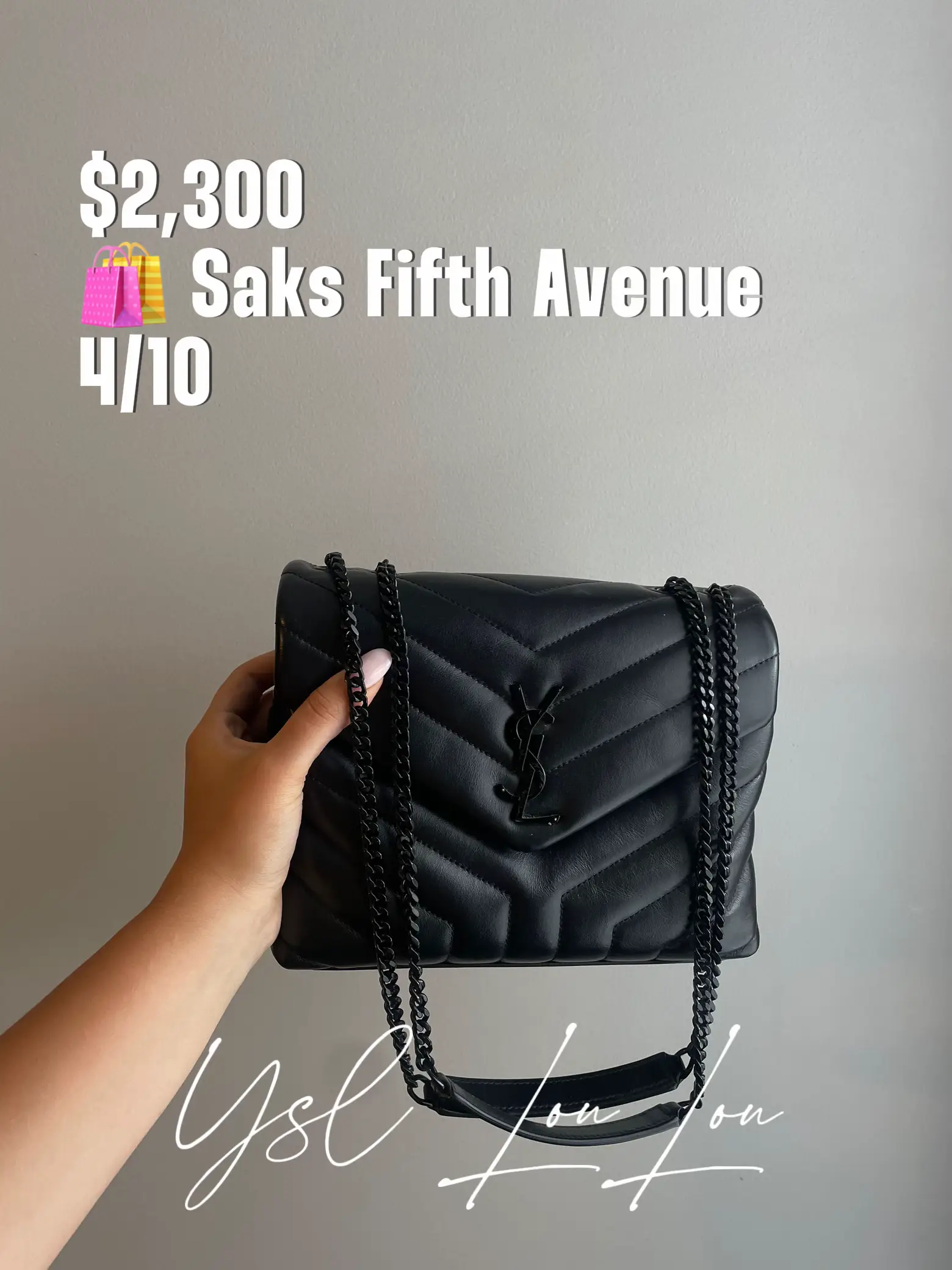 LV version of the YSL loulou. And it's less expensive! Which one would you  rather get? : r/Louisvuitton