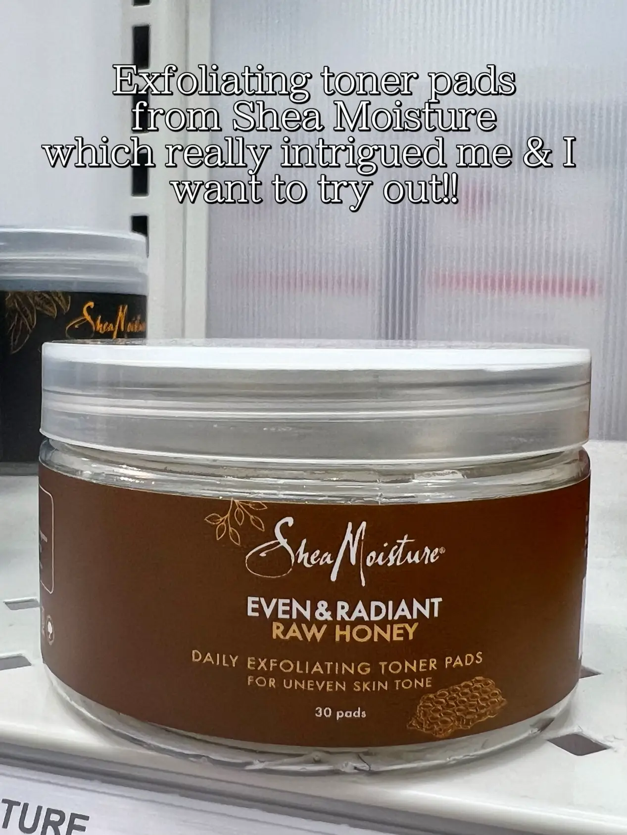 SheaMoisture Daily Exfoliating Toner Pads for Uneven Skin Tone