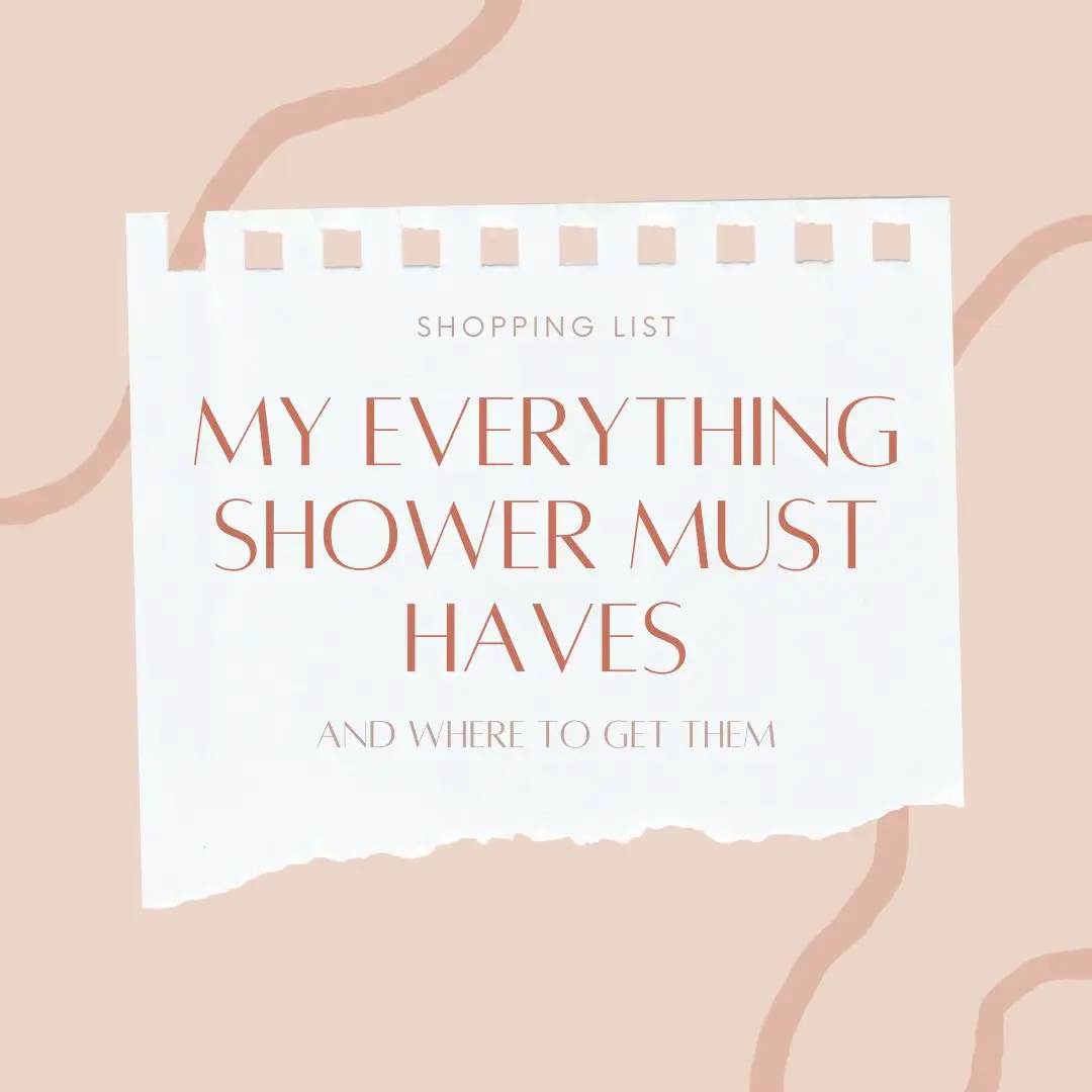 My 'Everything Shower' Essentials🚿🧼