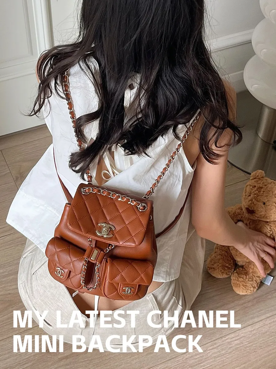 Chic Luxury: Chanel Mini Backpack🤎😍✨, Gallery posted by Emily Wilson
