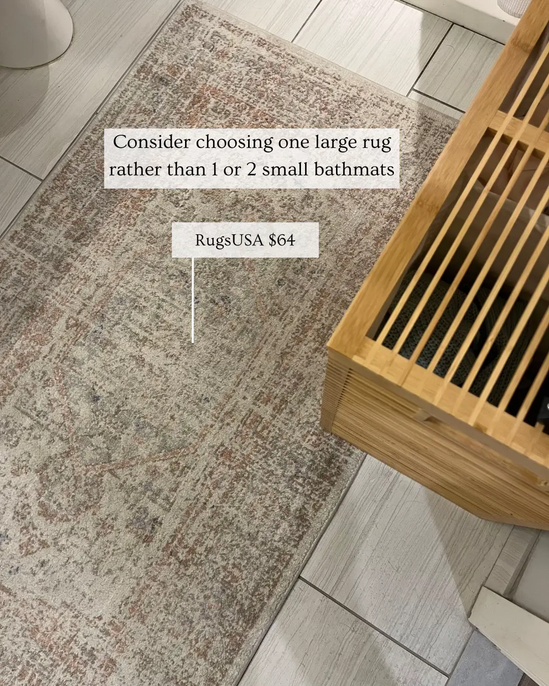 Renter friendly bathroom makeover — house on a sugar hill