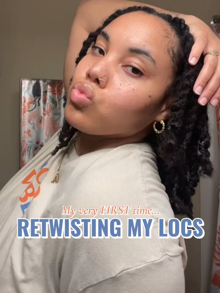 How To Retwist Locs For Beginners? *Beginner Friendly* Step by Step 