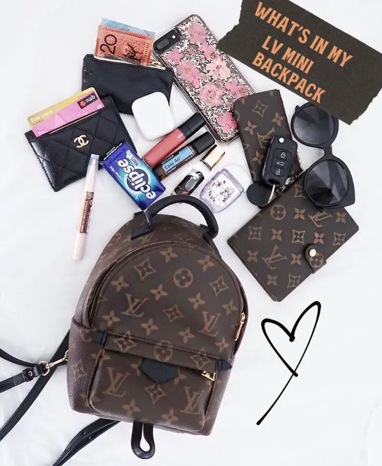 Louis vuitton backpack online mini dupe