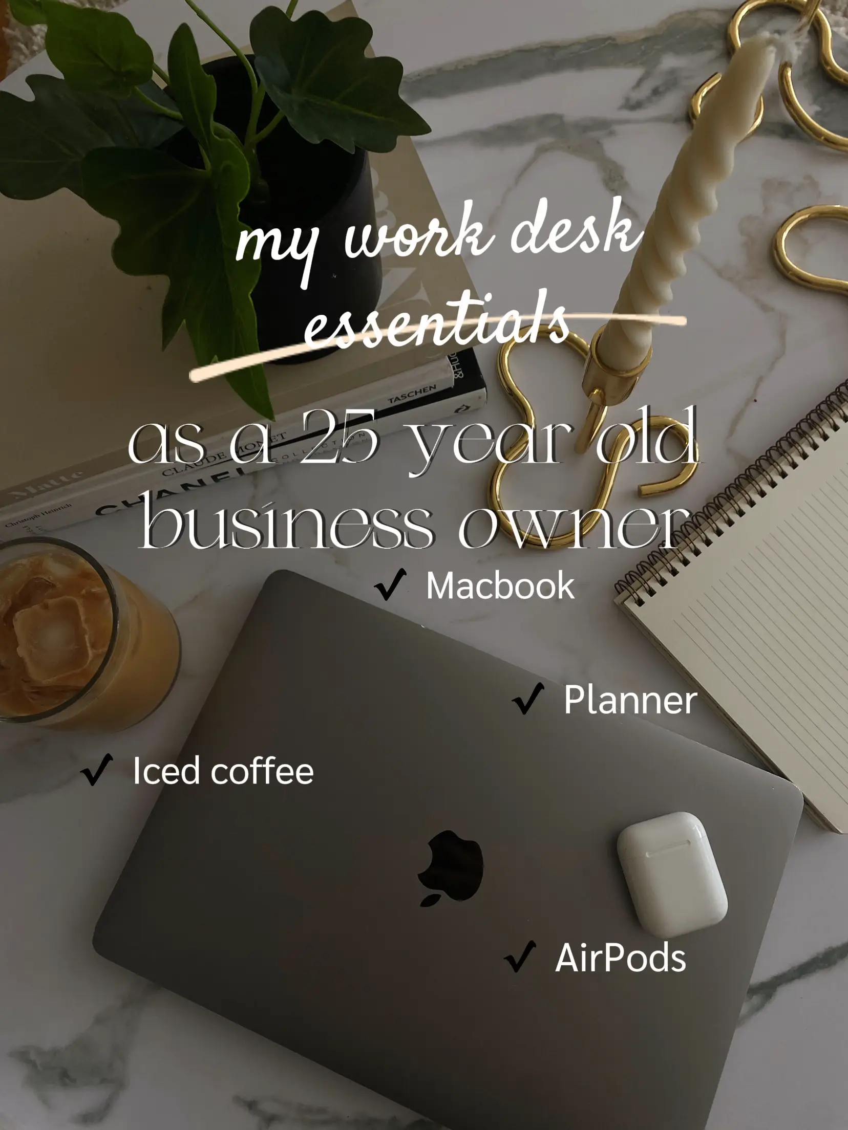 My Work Desk Essentials as a 25 year old Biz Owner, Gallery posted by  michaelajonsson