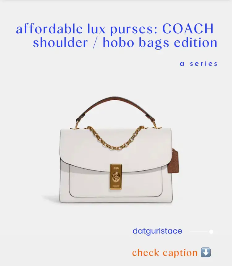 affordable lux purses: COACH shoulder / hobo bags❤️, Gallery posted by  datgurlstace