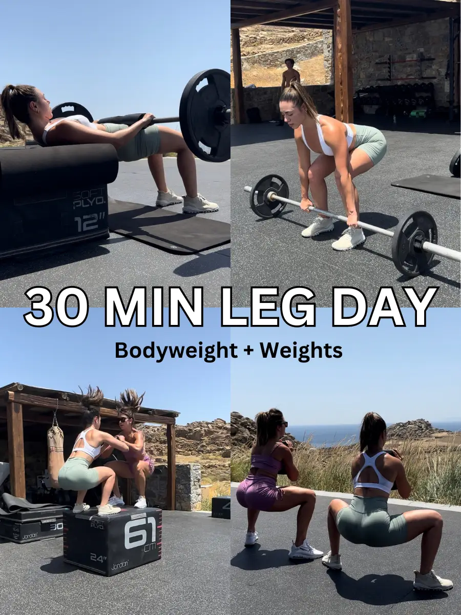 Leg day circuit online workout