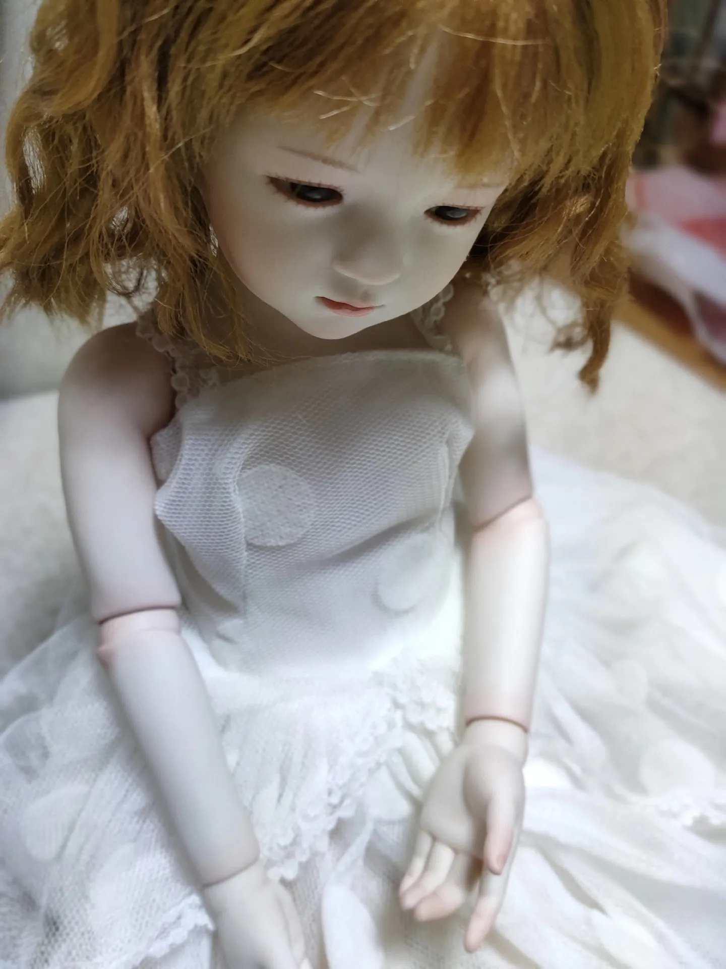 ろ球体関節人形 ❤️顔が可愛くリアル 35センチ BJD-