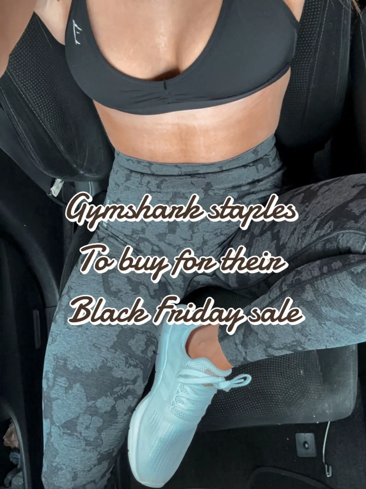 Lot Gymshark Dupe Long Sleeve Compression Cropped Shirt Top Size