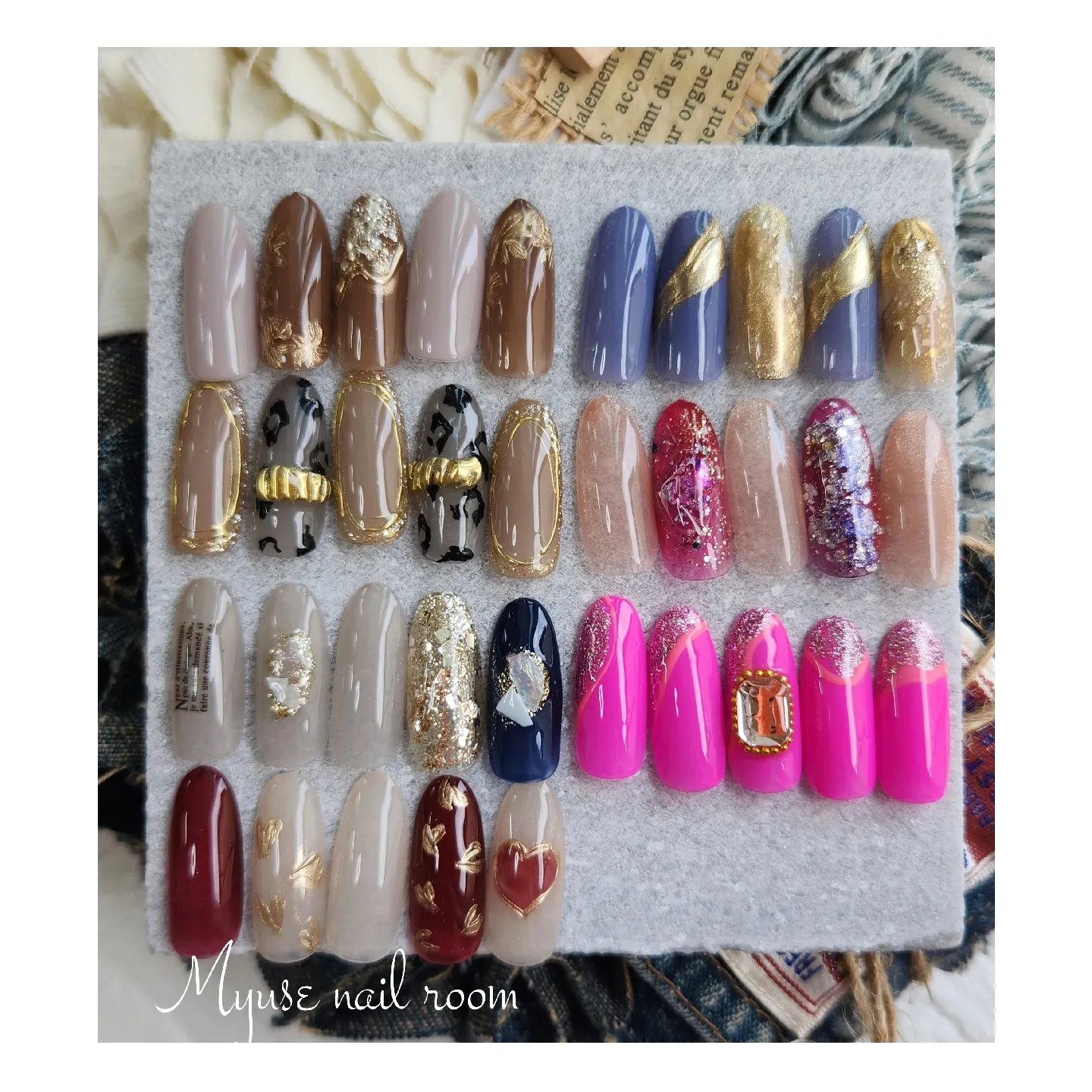 sample design | Myuse nail roomが投稿したフォトブック | Lemon8