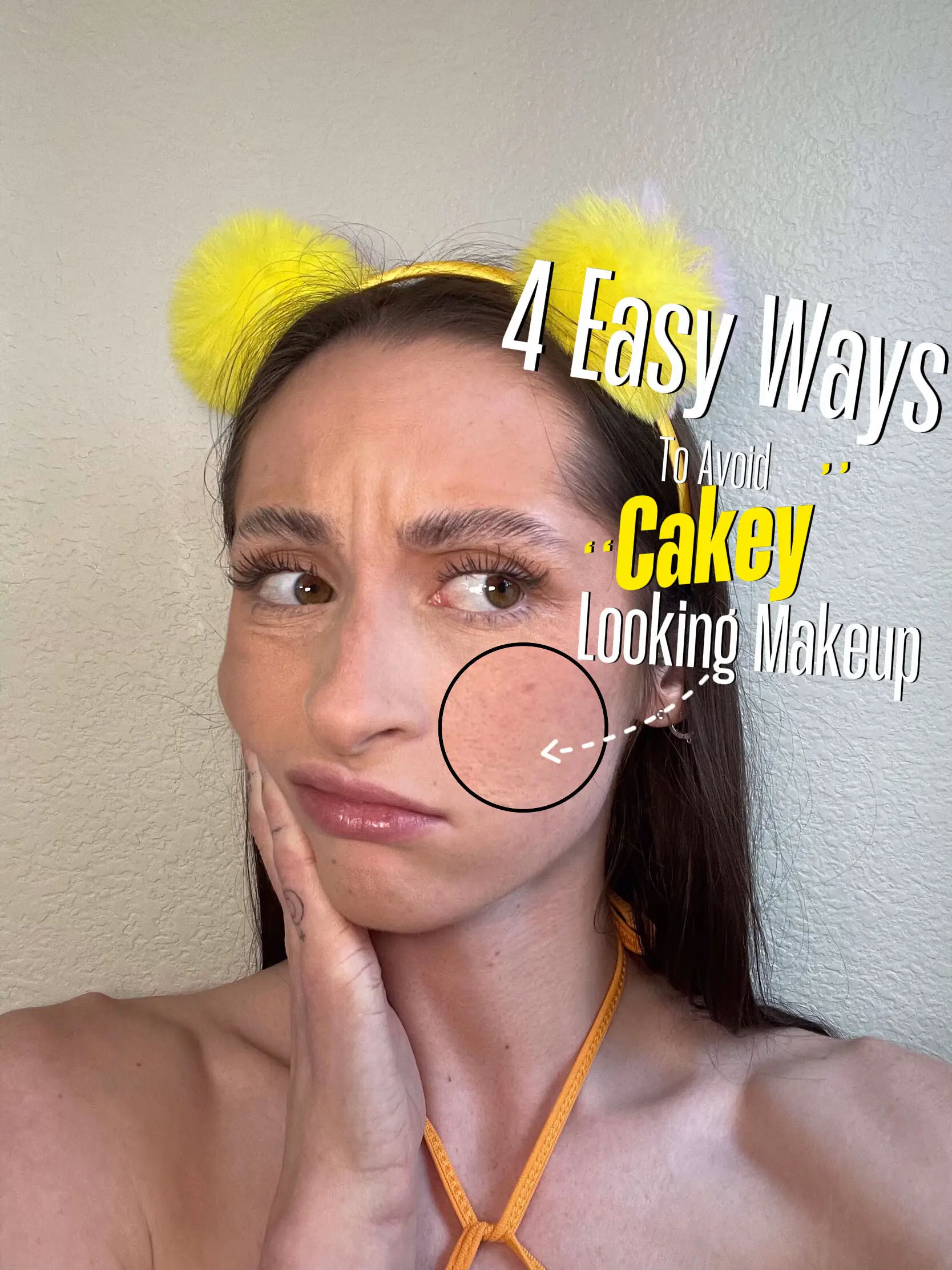Avoid Cakey Looking Makeup